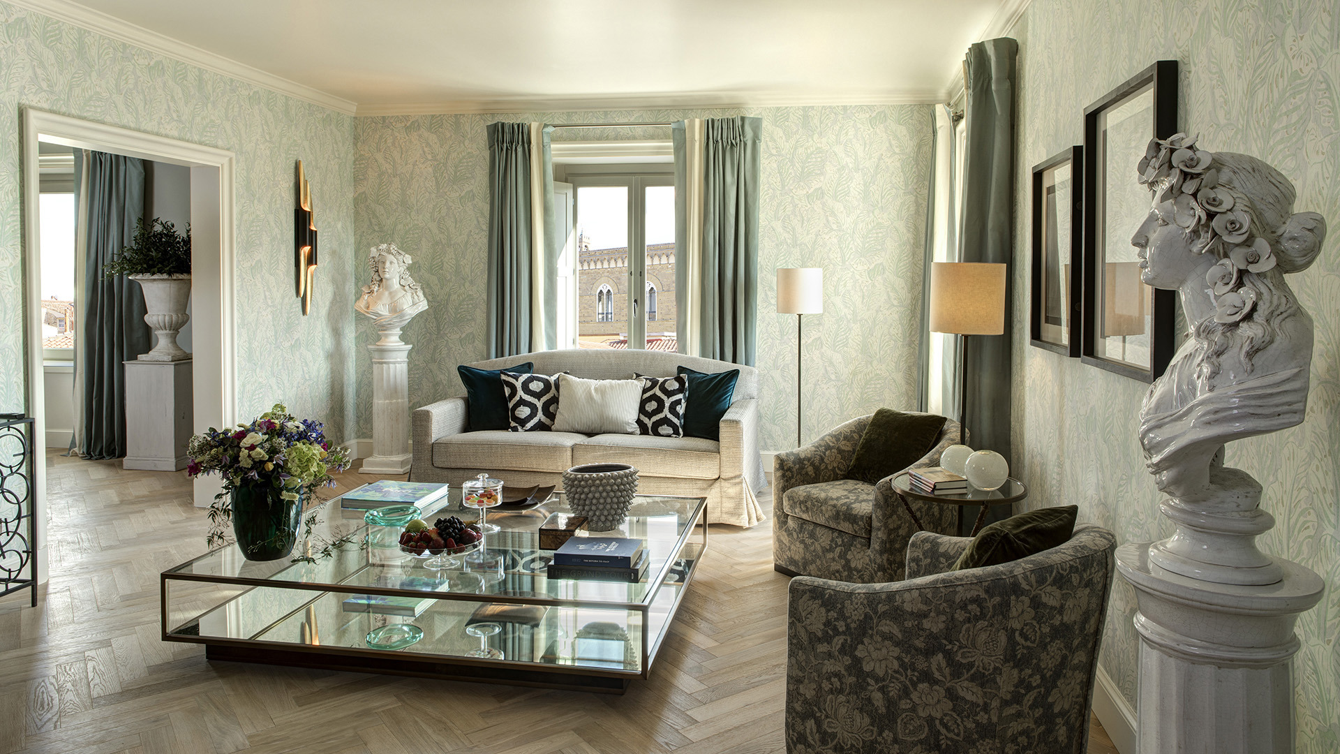 Europe, Italy, Hotel Savoy - A Rocco Forte Hotel, Grand View Suite