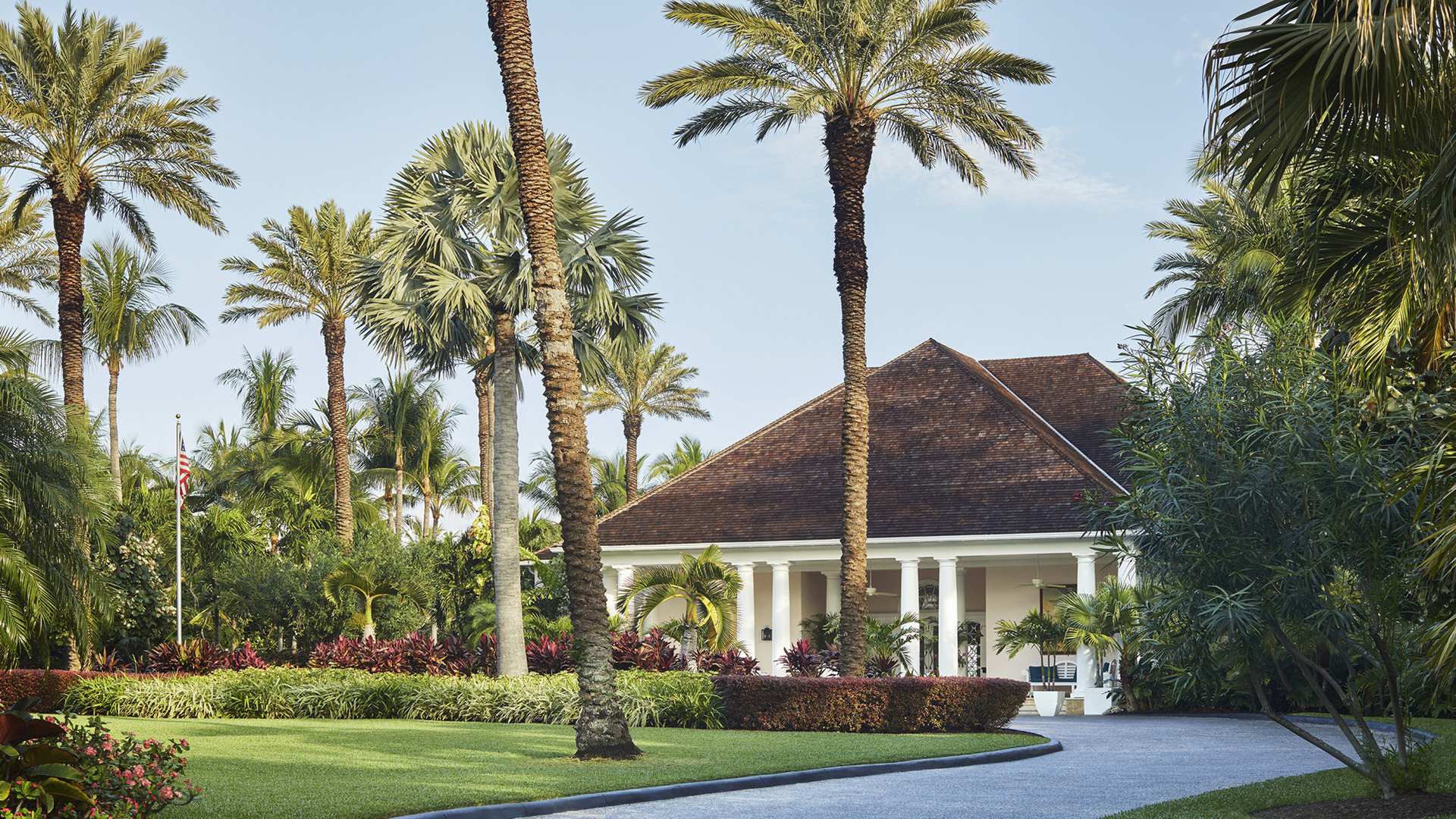 Caribbean, Bahamas, The Ocean Club A Four Seasons Resort, Resort Entrance