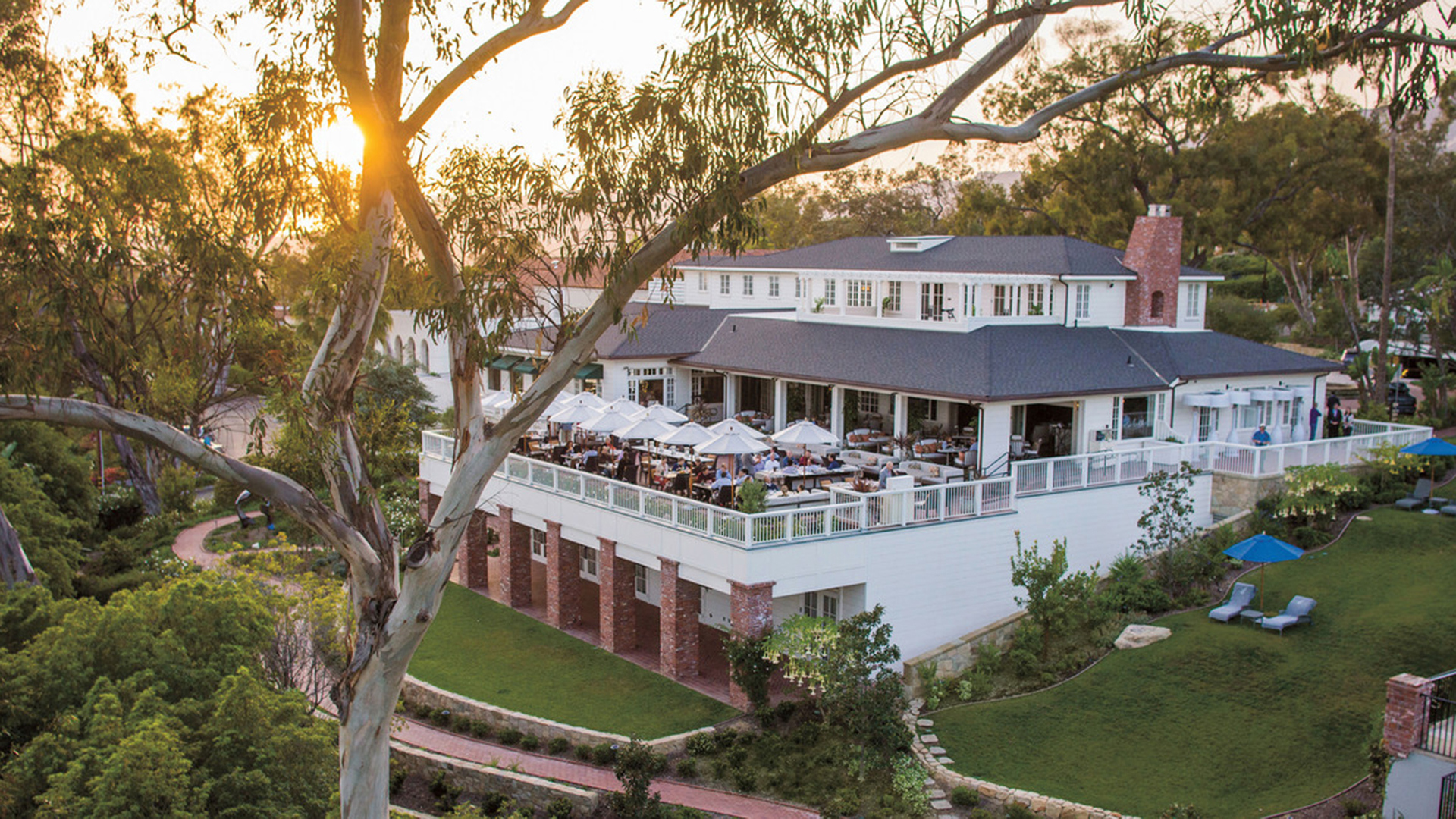 North America, California, El Encanto A Belmond Hotel Santa Barbara, Exterior View