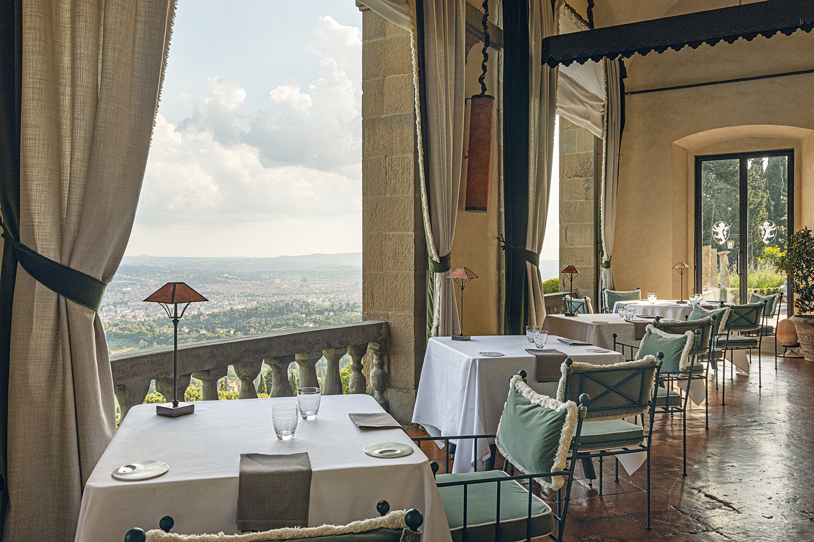 Europe, Italy, Florence, Villa San Michele, A Belmond Hotel, Florence, Restaurant