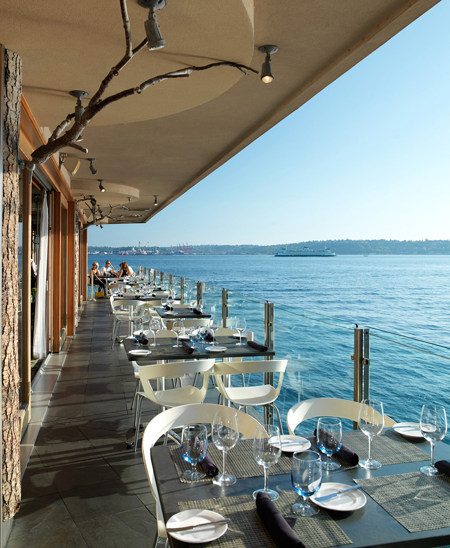 USA & Canada, Seattle, Edgewater Hotel, Al Fresco Dining