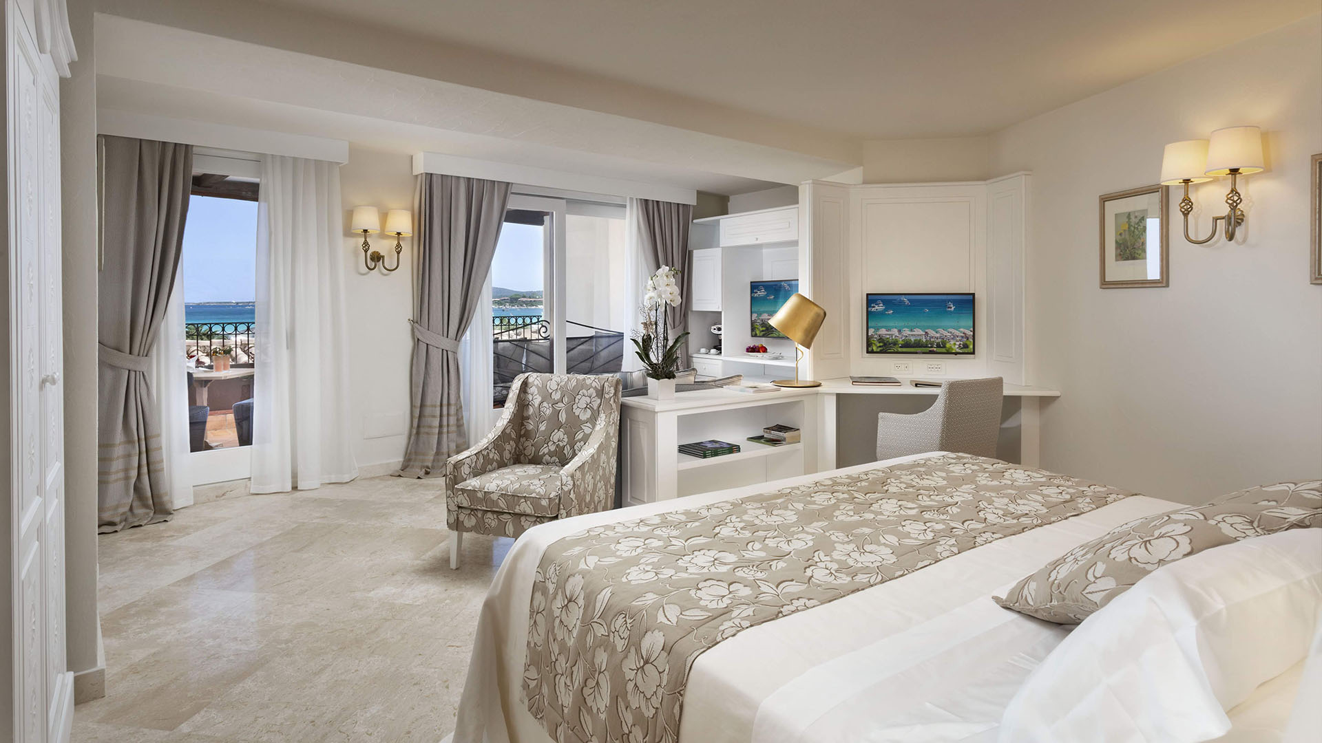 Europe, Italy, Sardinia, Abi d’Oru Beach Hotel & Spa, Suite