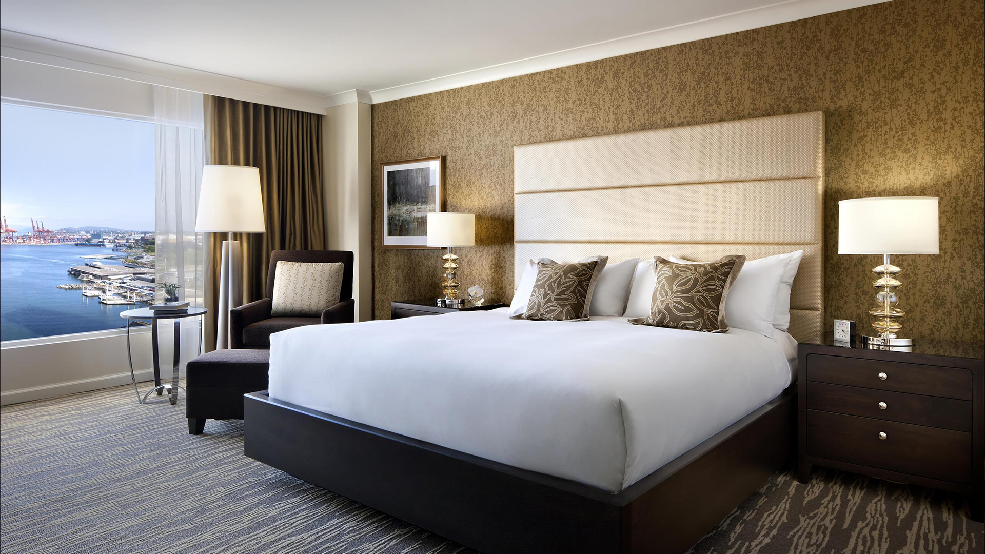  North America & Canada, Vancouver, British Columbia, Fairmont Waterfront, Signature Harbor view