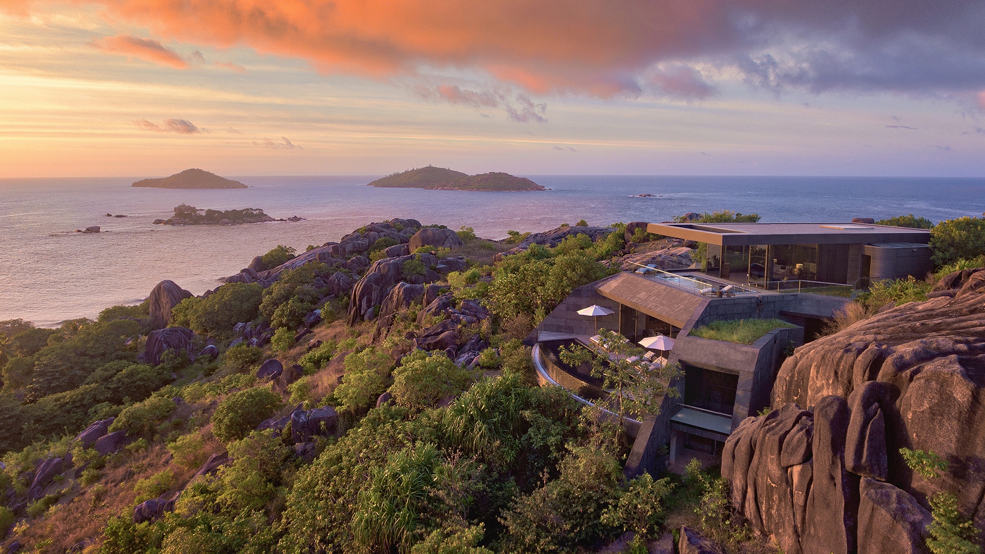 Indian Ocean, Seychelles, Six Senses Zil Pasyon, Three Bedroom Residence