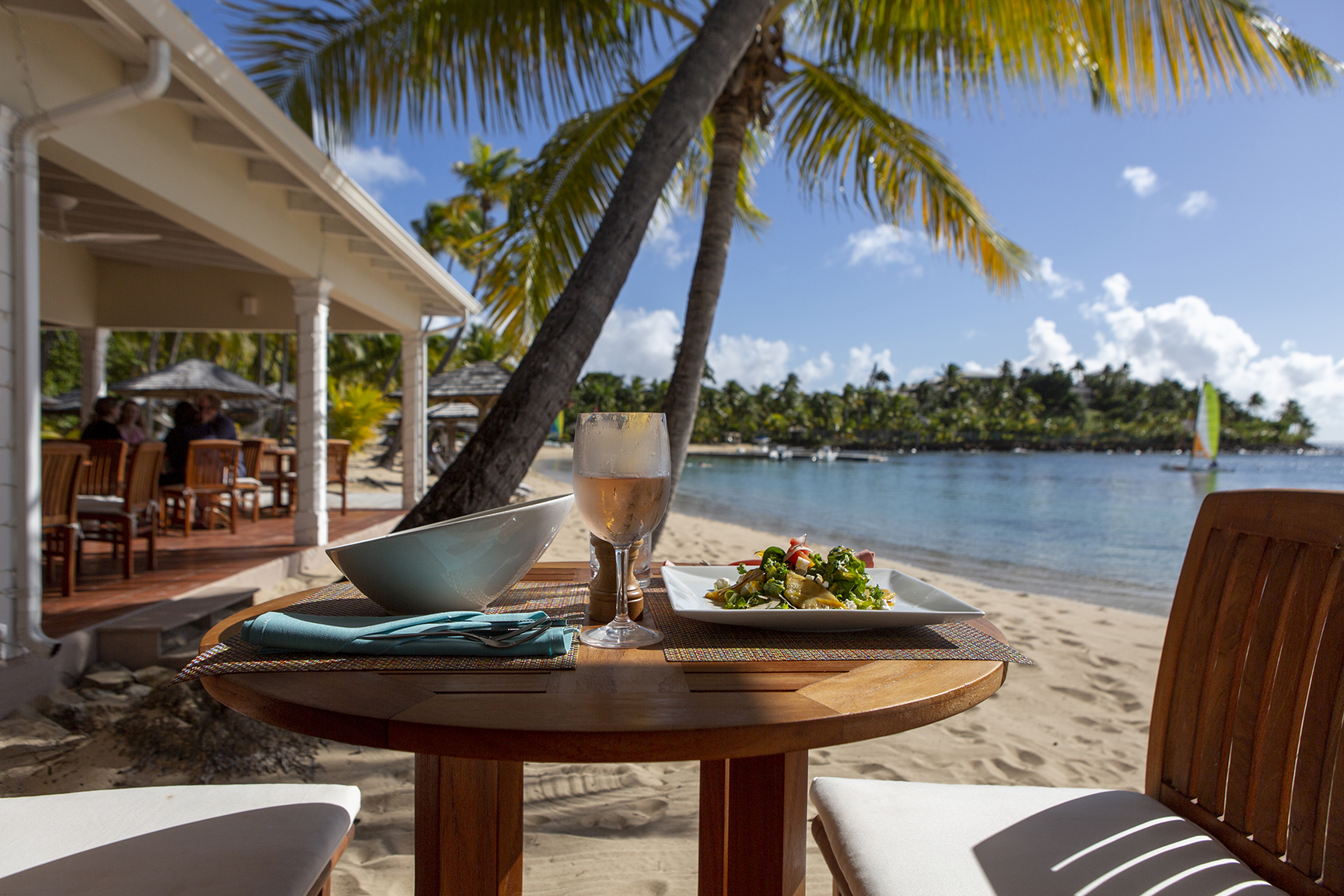 Caribbean & Mexico, Antigua, Curtain Bluff, Sea Grape restaurant