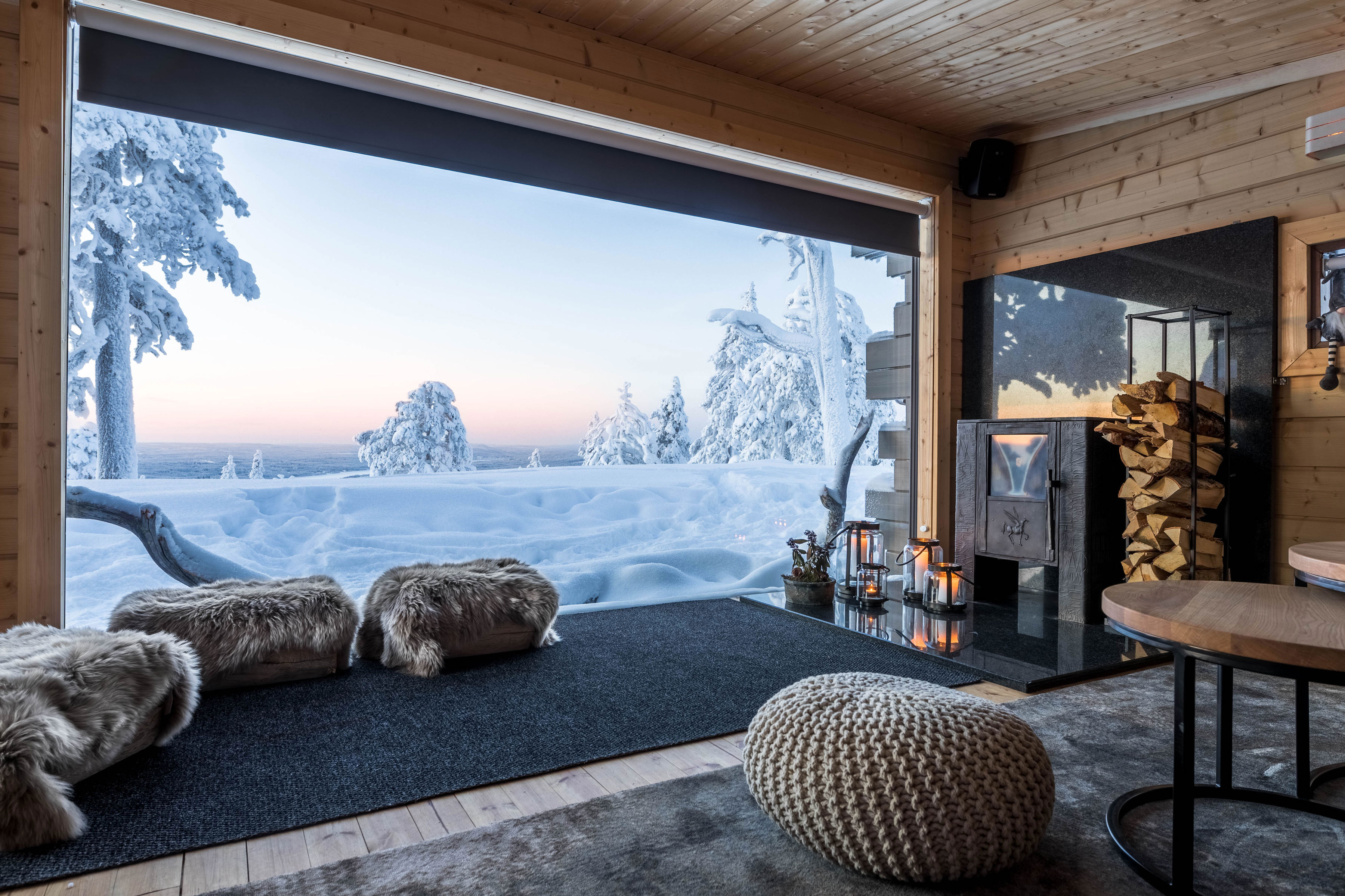 Europe Ski, Finnish Lapland, Octola Private Wilderness, Spa Room