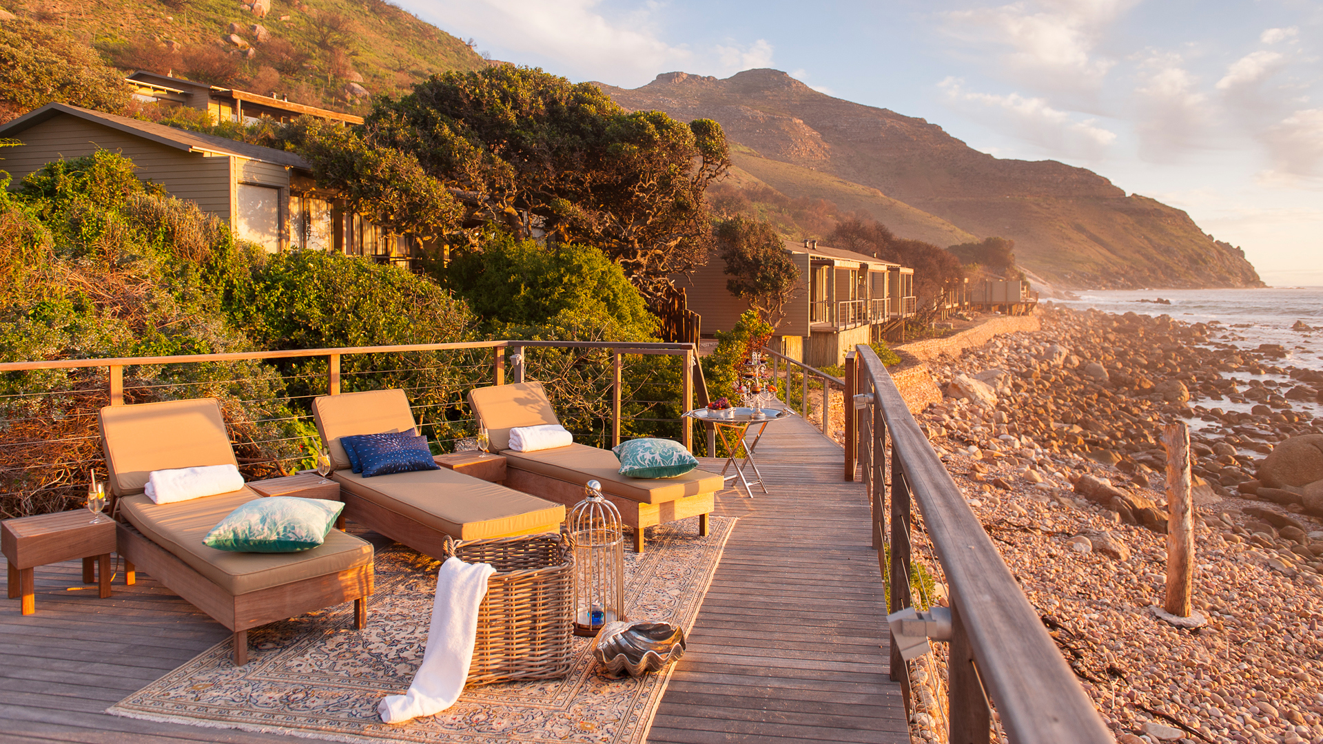  Africa, Luxury South Africa Holidays, Tintswalo Atlantic, Beach loungers