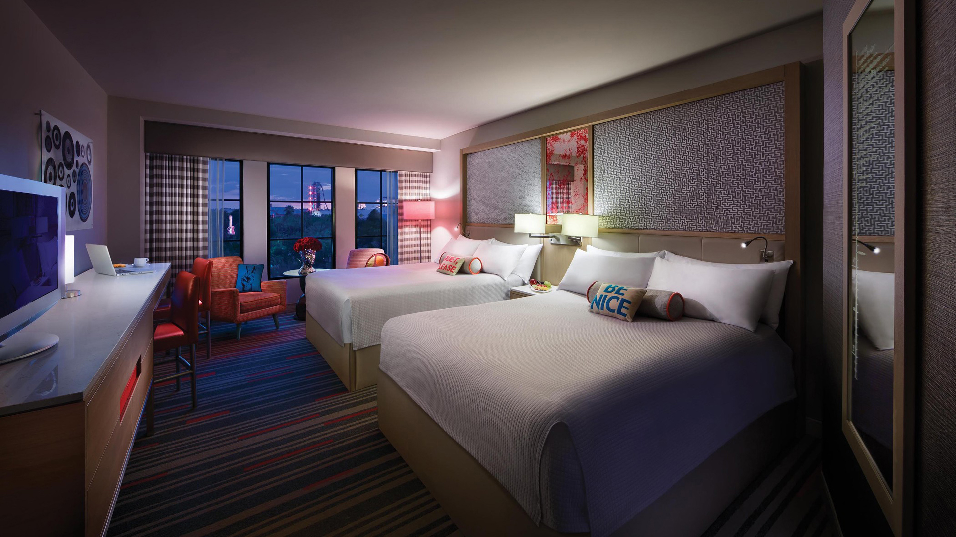  USA, Luxury Florida Holidays, Hard Rock Hotel at Universal Orlando®, Standard Double Room