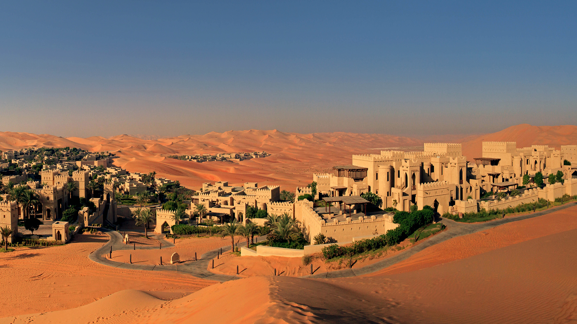 Indian Ocean & Arabia, Abu Dhabi, Anantara Qasr al Sarab Desert Resort, View