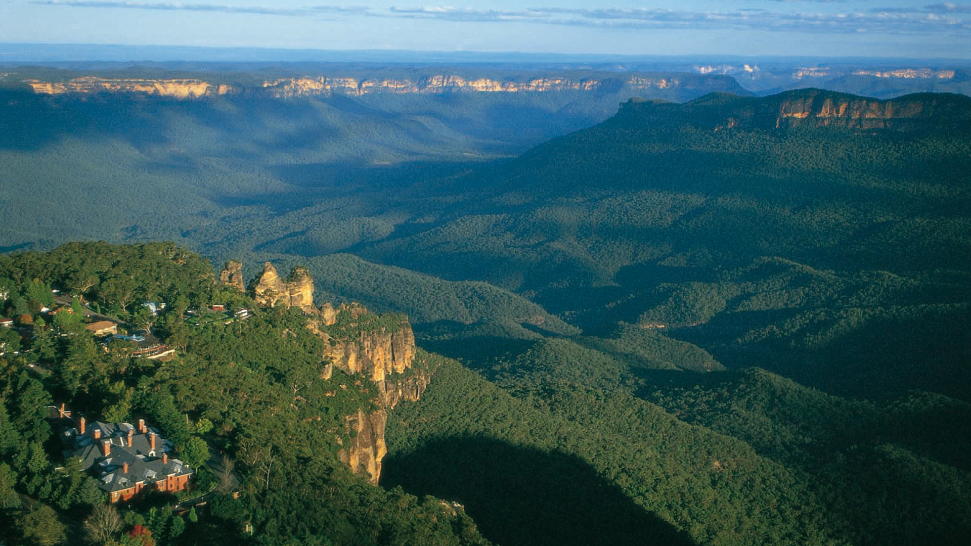  Worldwide, Australia, Blue mountains, Ariel view
