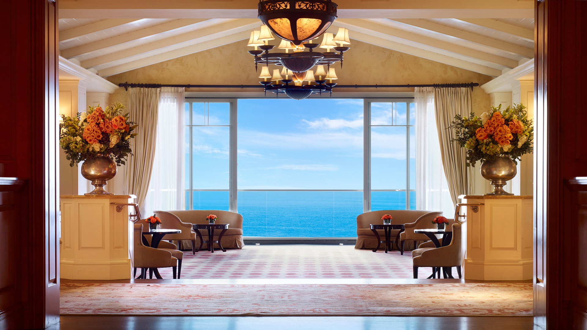 USA, Luxury California Holidays, Montage Laguna Beach, Lobby lounge