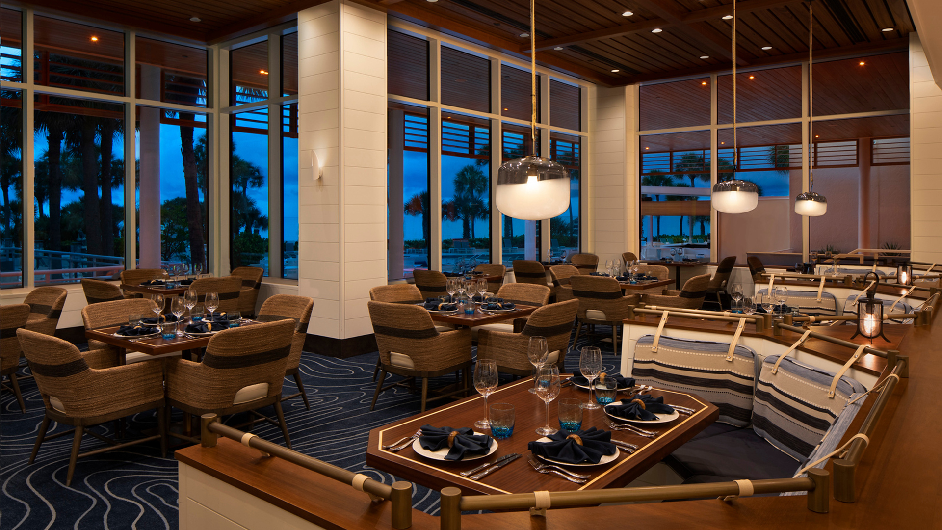  USA, Luxury Florida Holidays, The Resort at Longboat Key Club, Restaurant