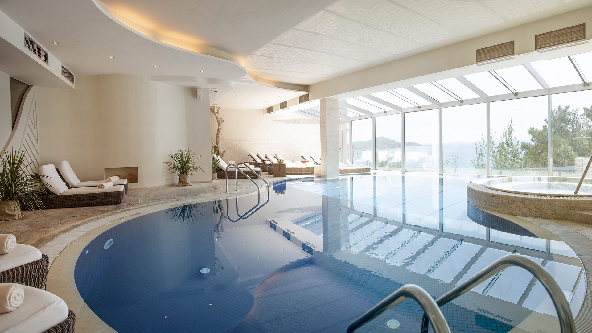 Pool spa at Bellevue Dubrovnik