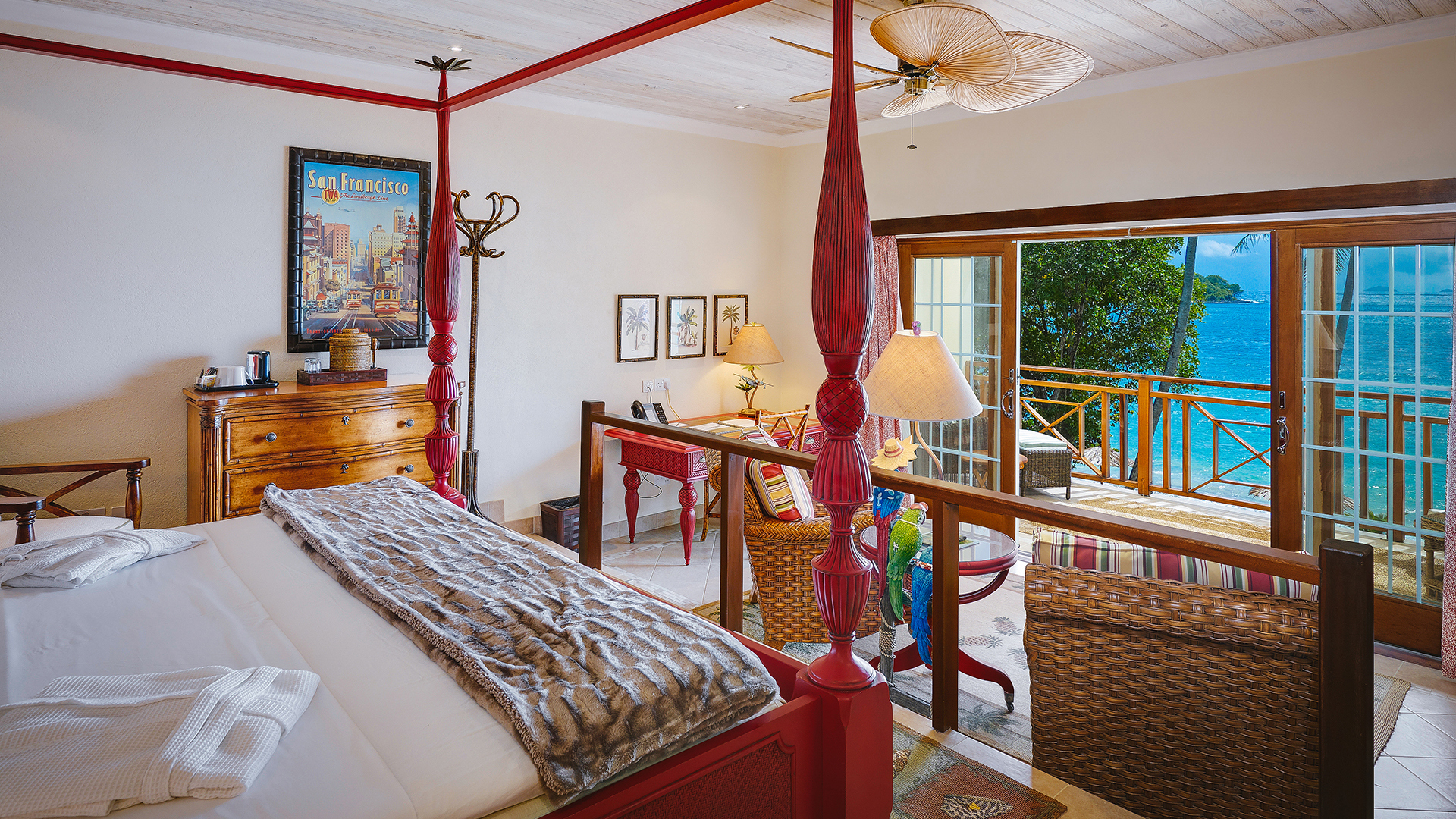 Caribbean, Bermuda & Mexico, The Grenadines, Bequia Beach Hotel, Beachfront Suite 2
