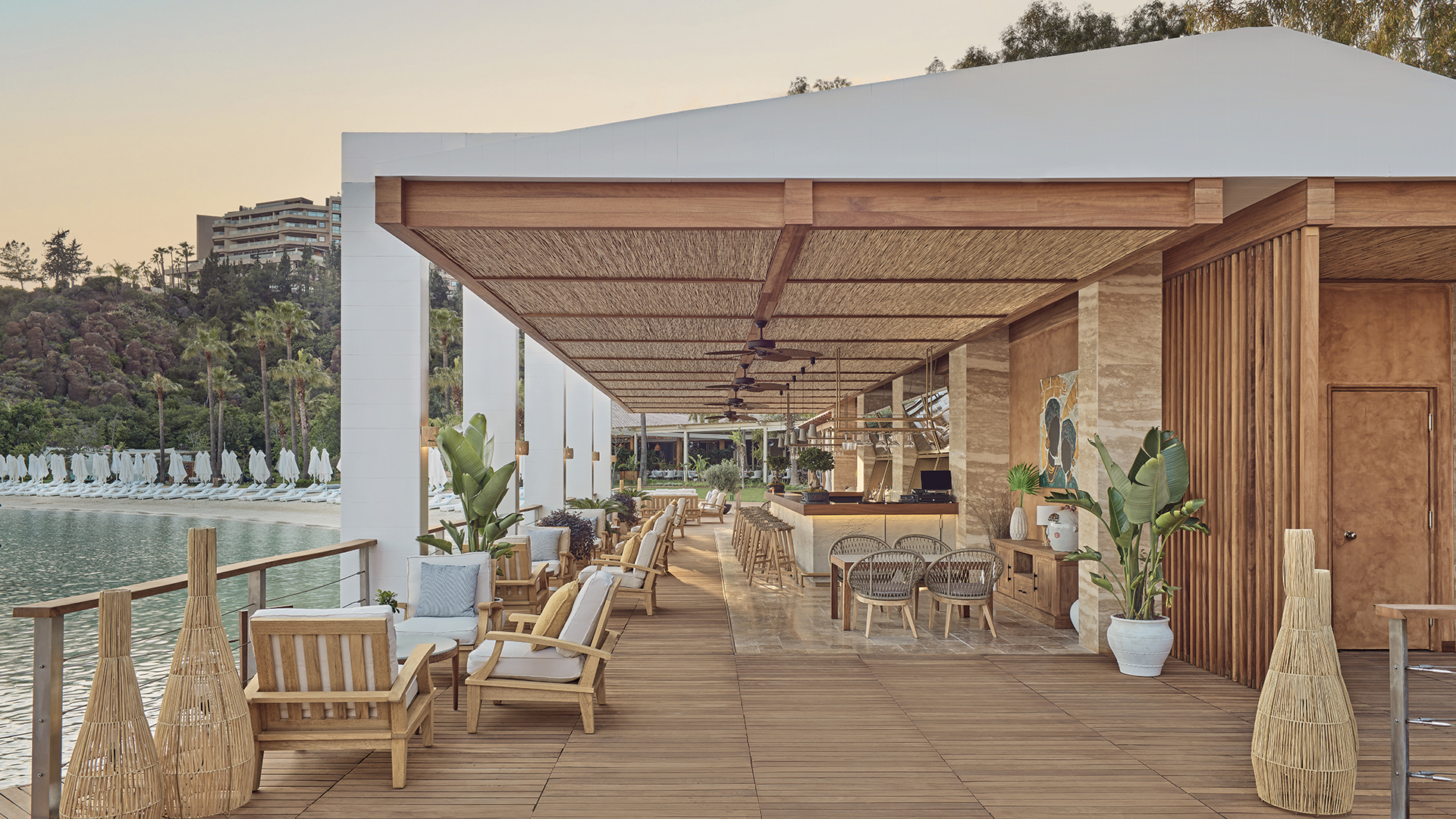 Europe, Turkey, D Maris Bay, Aqua Bar