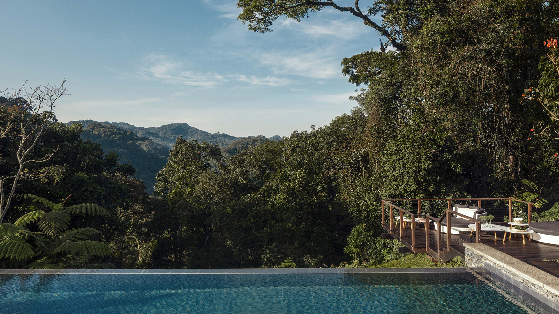 Africa, Rwanda, One&Only Ngyungwe House, Pool