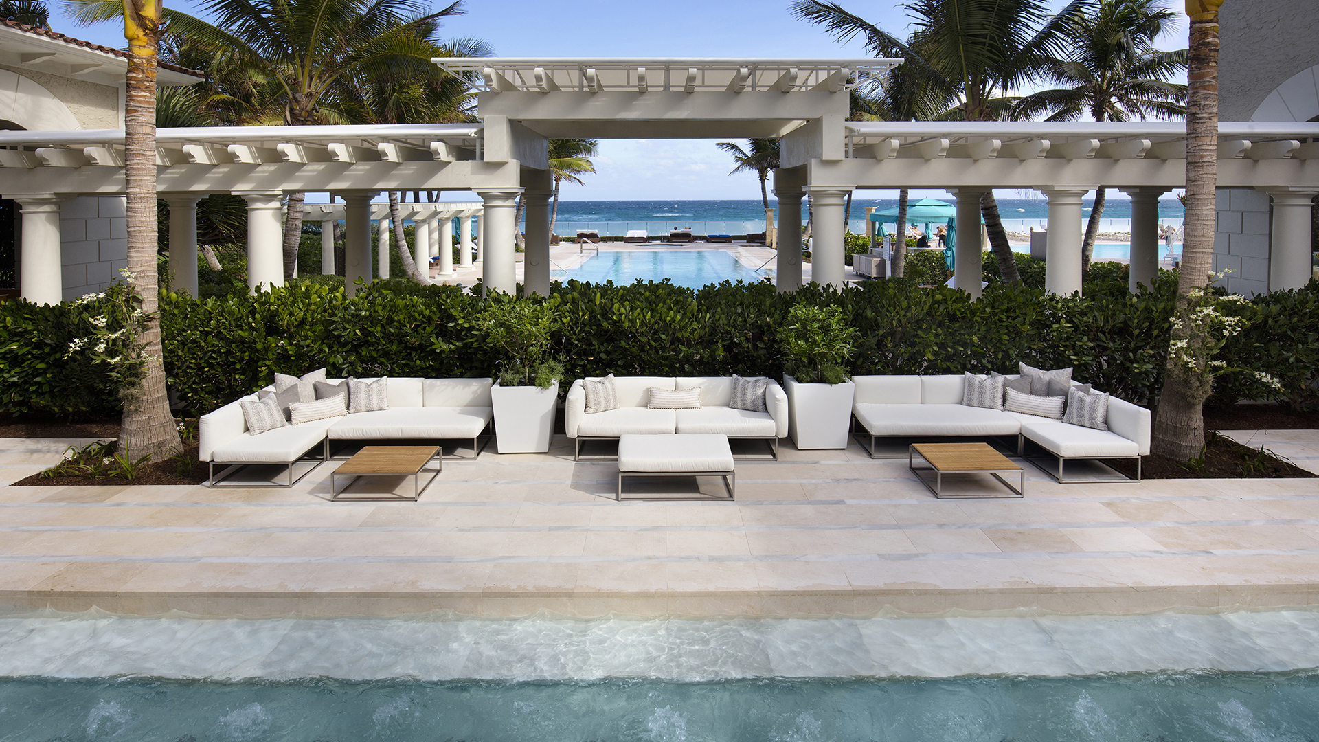  North America, Florida, Palm Beach, The Breakers, Spa Pool