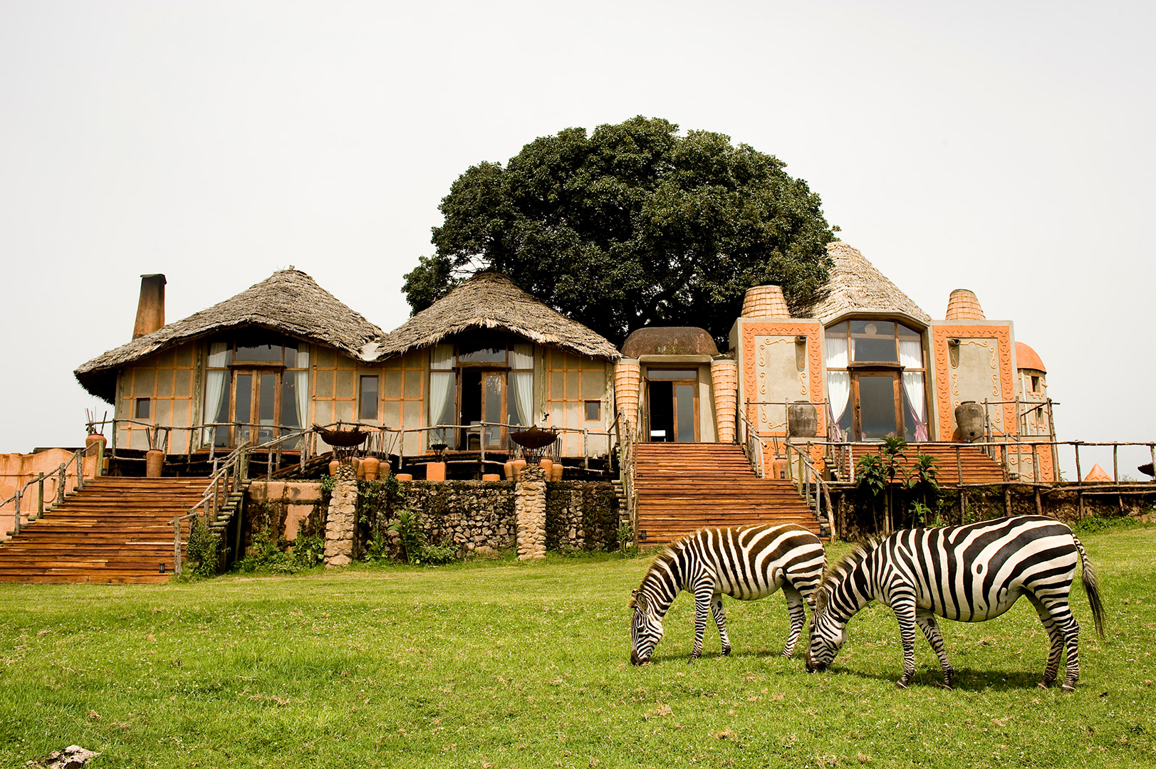 Africa, Tanzania, andBeyond Ngorongoro Crater Lodge, North Camp Exterior