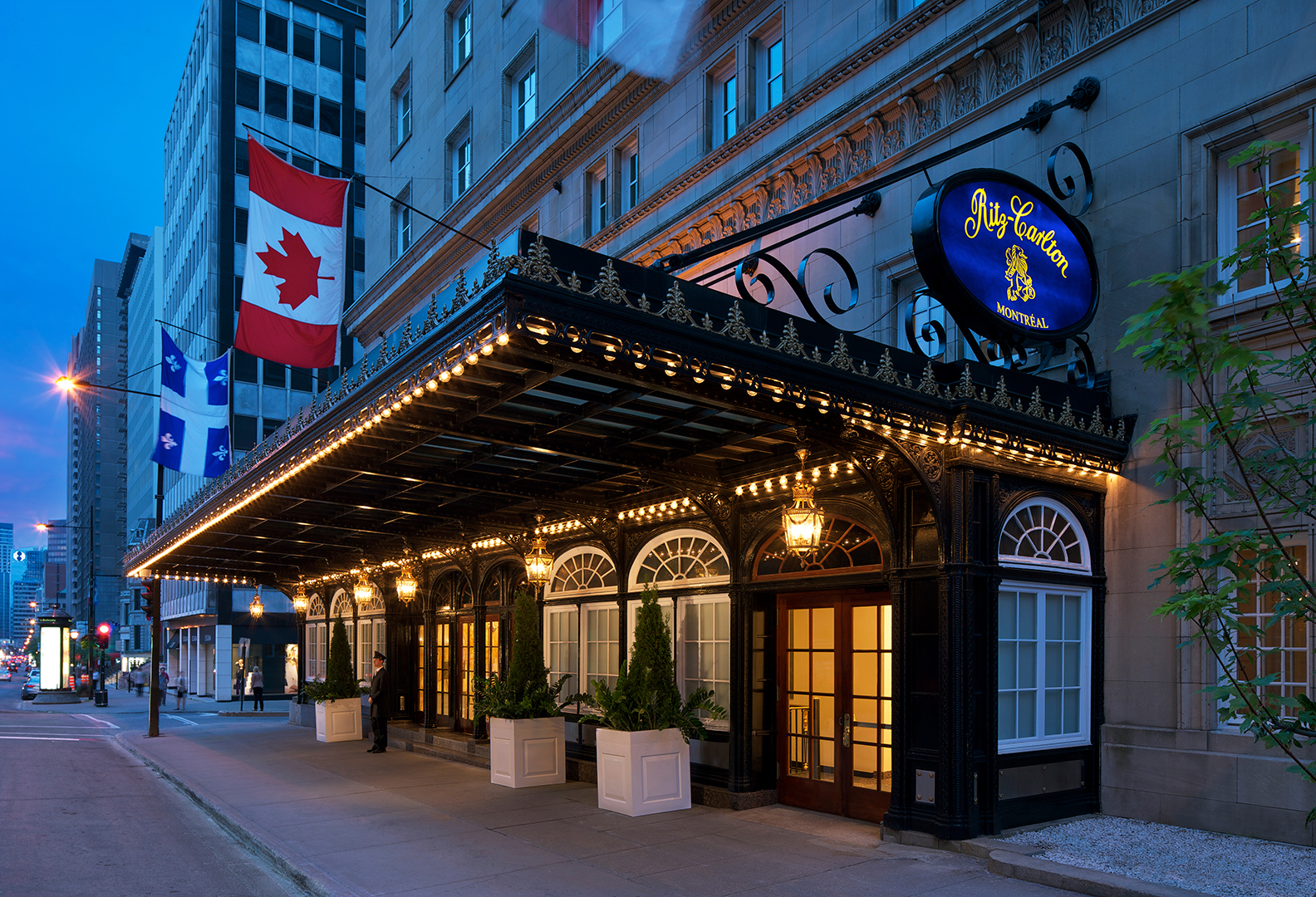 North America & Canada, Canada, Ritz-Carlton Montreal, Garden Terrace Hotel Exterior