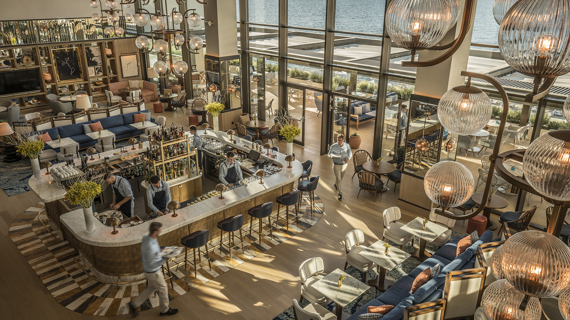 Europe & North Africa, Greece, Athens, Four Seasons Astir Palace, Dining Area