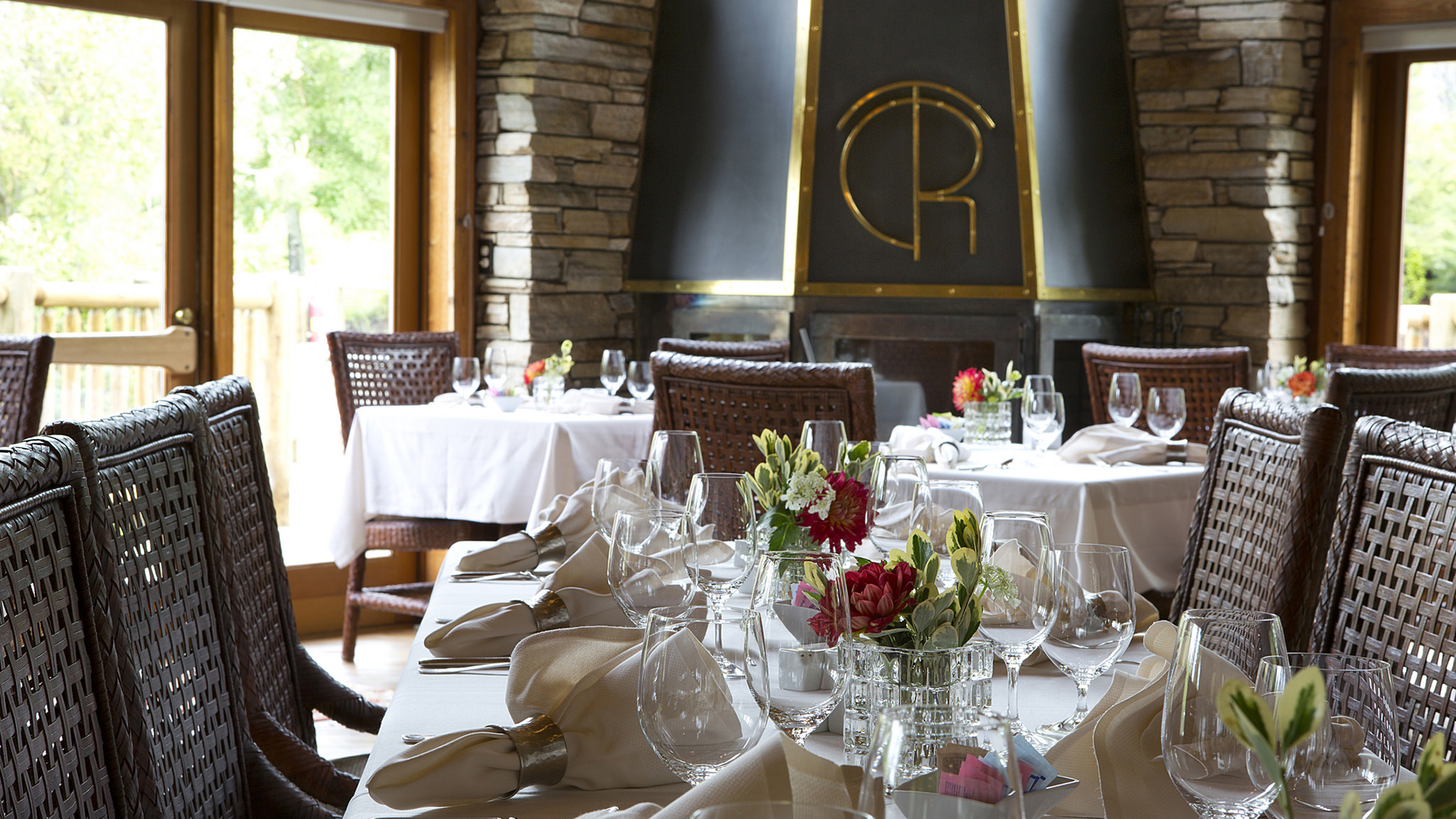  North America, Montana, Triple Creek Ranch, Dining Room