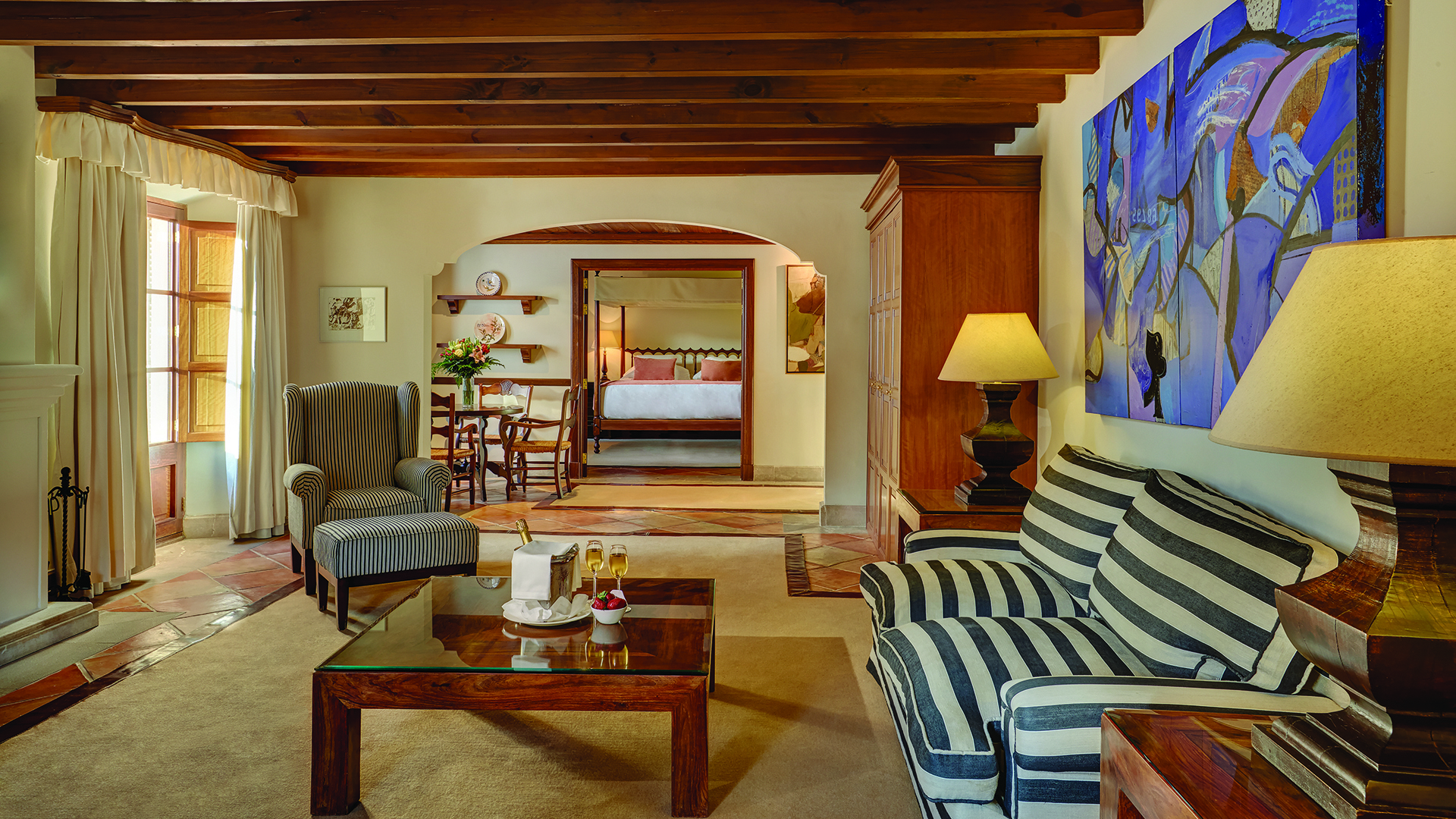 Europe, Spain, Mallorca, La Residencia A Belmond Hotel Mallorca, Suite