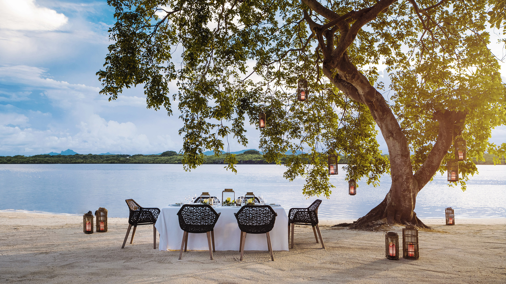 Indian ocean, Mauritius, One & Only Le Saint Geran, Private Dining Afternoon