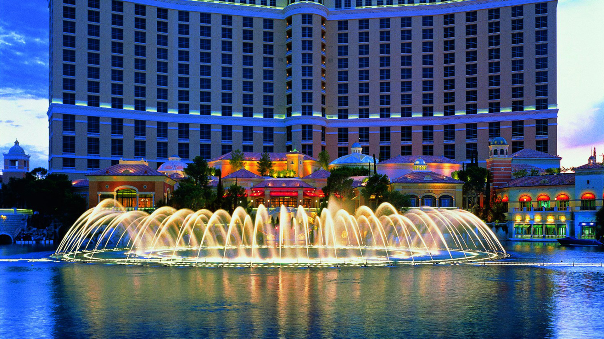 North america & canada, Las vegas, Bellagio, Exterior fountain view