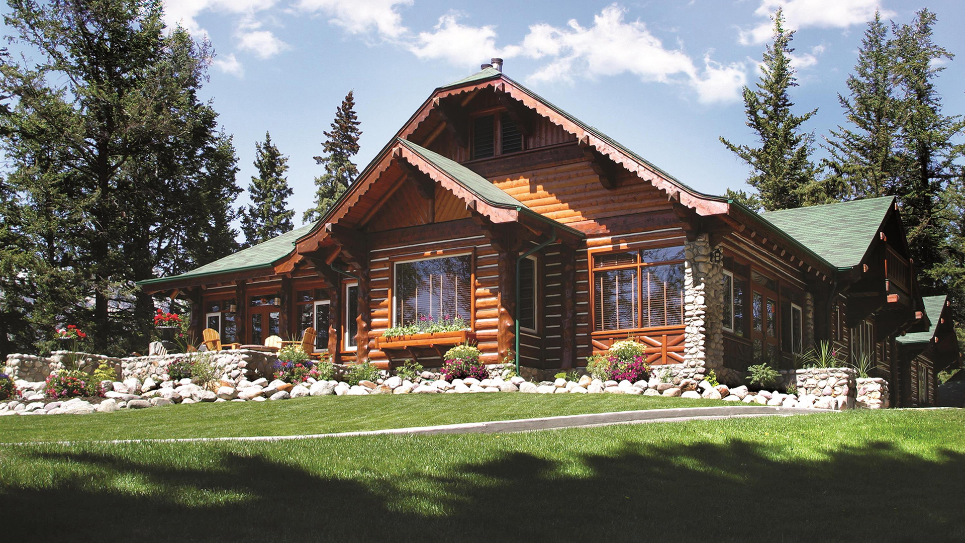  North america & canada, Canada, Fairmont jasper park lodge, Outlook signature cabin
