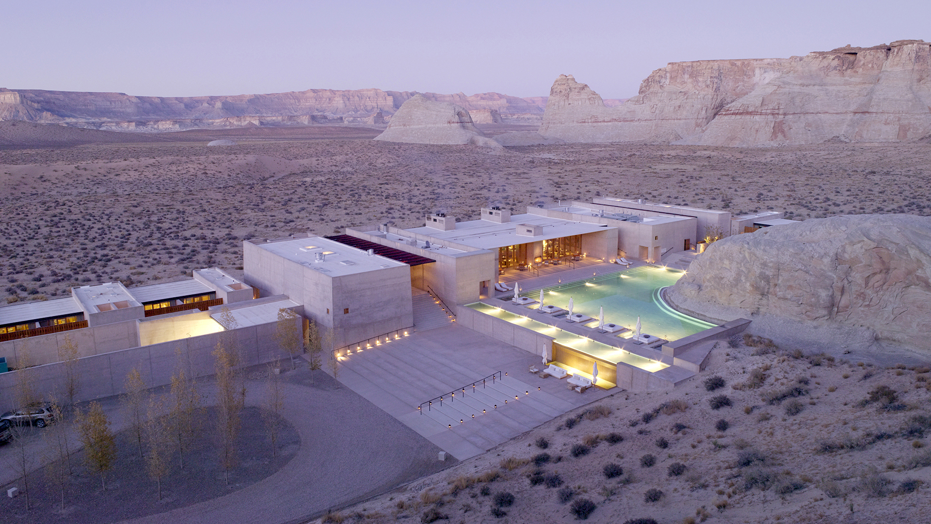 North america & canada, Utah, Amangiri, Aerial View