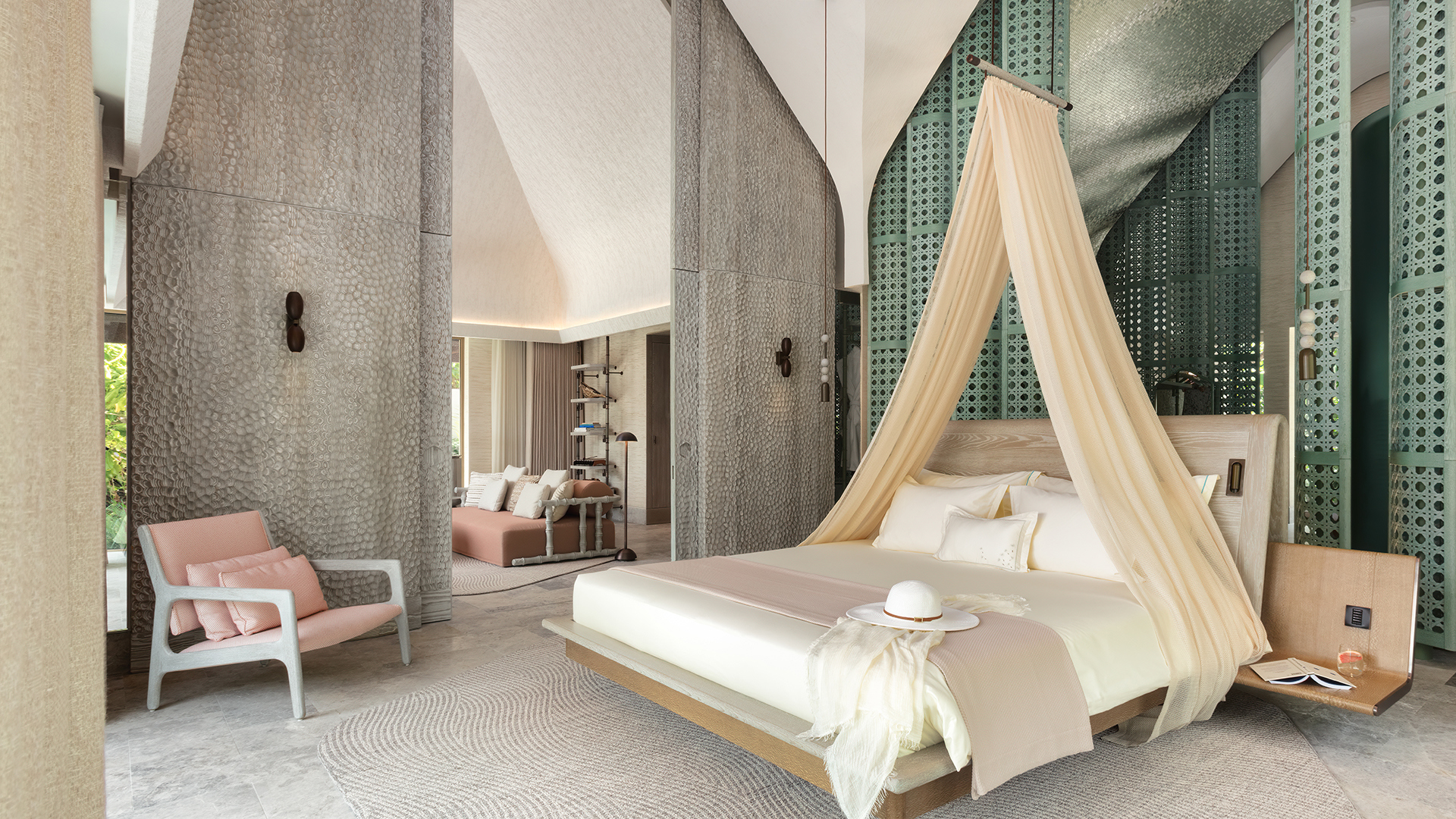 Indian Ocean, Maldives, JOALI BEING, Grand Beach Pool Villa Bedroom