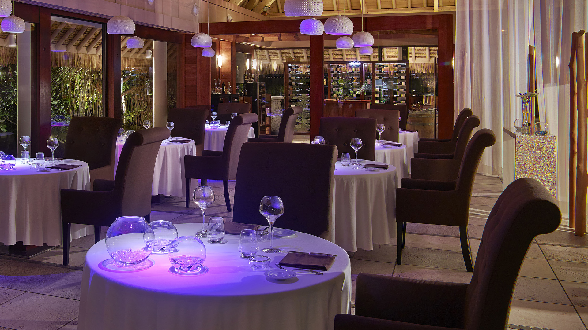 Worldwide, French Polynesia, Intercontinental Bora Bora Resort Thalasso Spa, Le Corail Restaurant