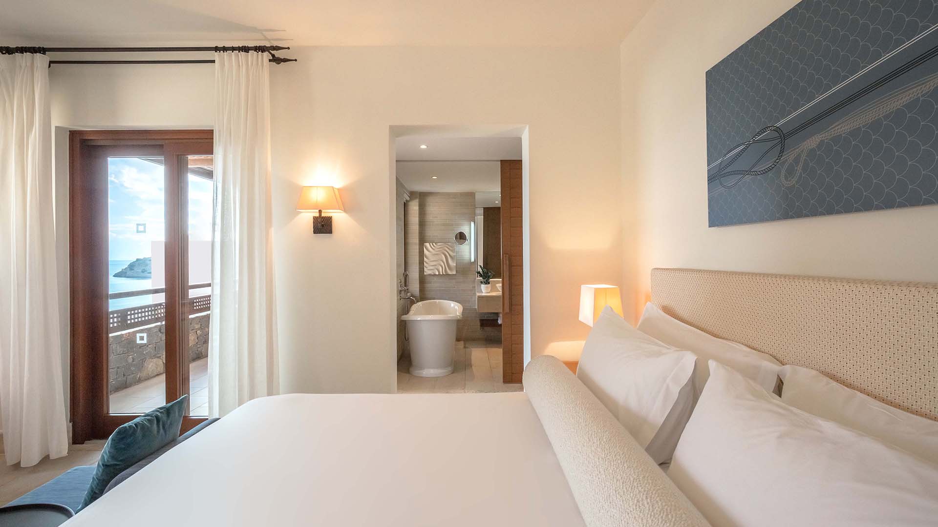 Europe, Greece, Crete, Phāea Blue, Deluxe Bungalow