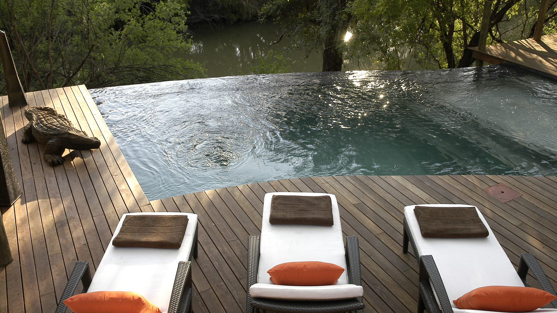 South africa, Madikwe, Morukuru, Terrace