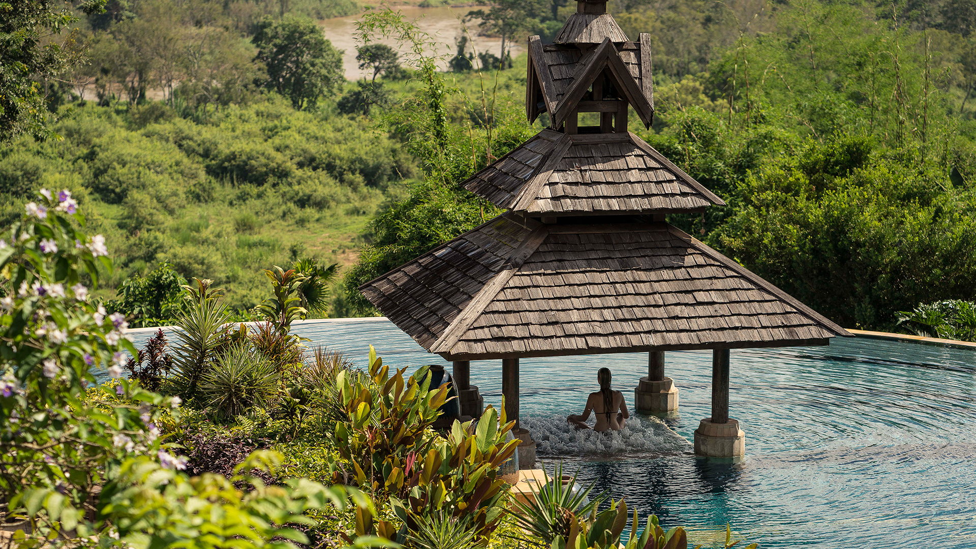  Worldwide, Thailand, Anantara Golden Triangle Elephant Camp & Resort, Infinity pool