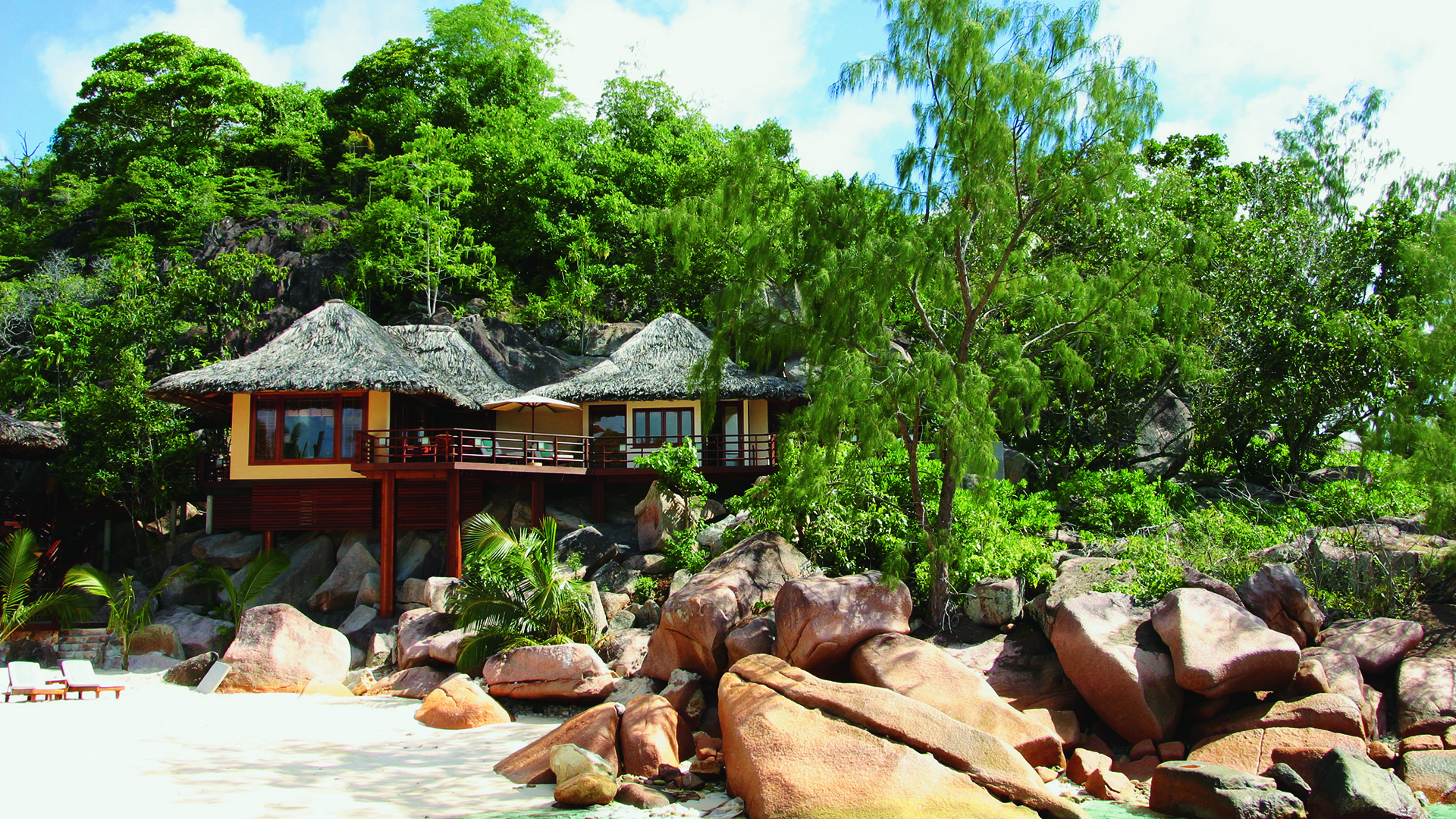 Indian ocean, Seychelles, Constance lemuria resort, Exterior