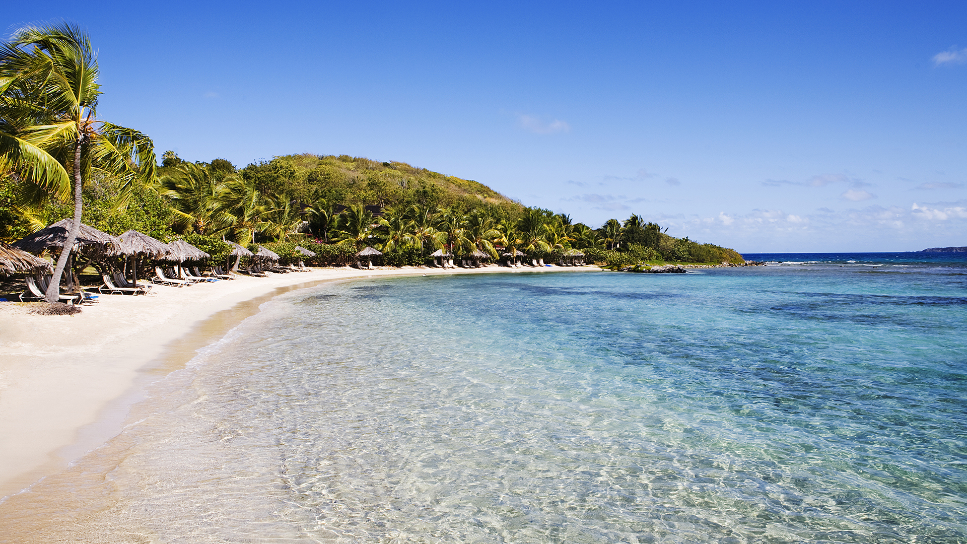 Caribbean, The Grenadines, Mandarin Oriental Canouan, Ocean
