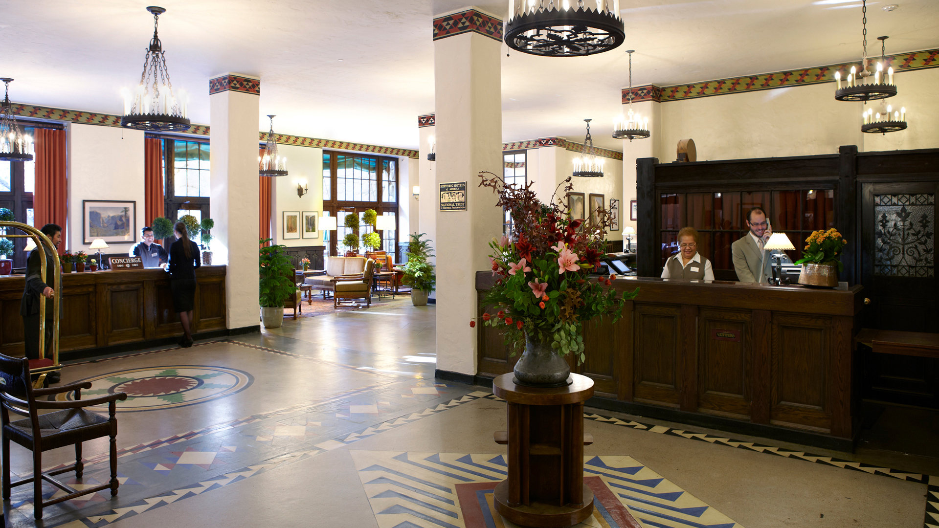  North america & canada, California, Ahwahnee, Lobby