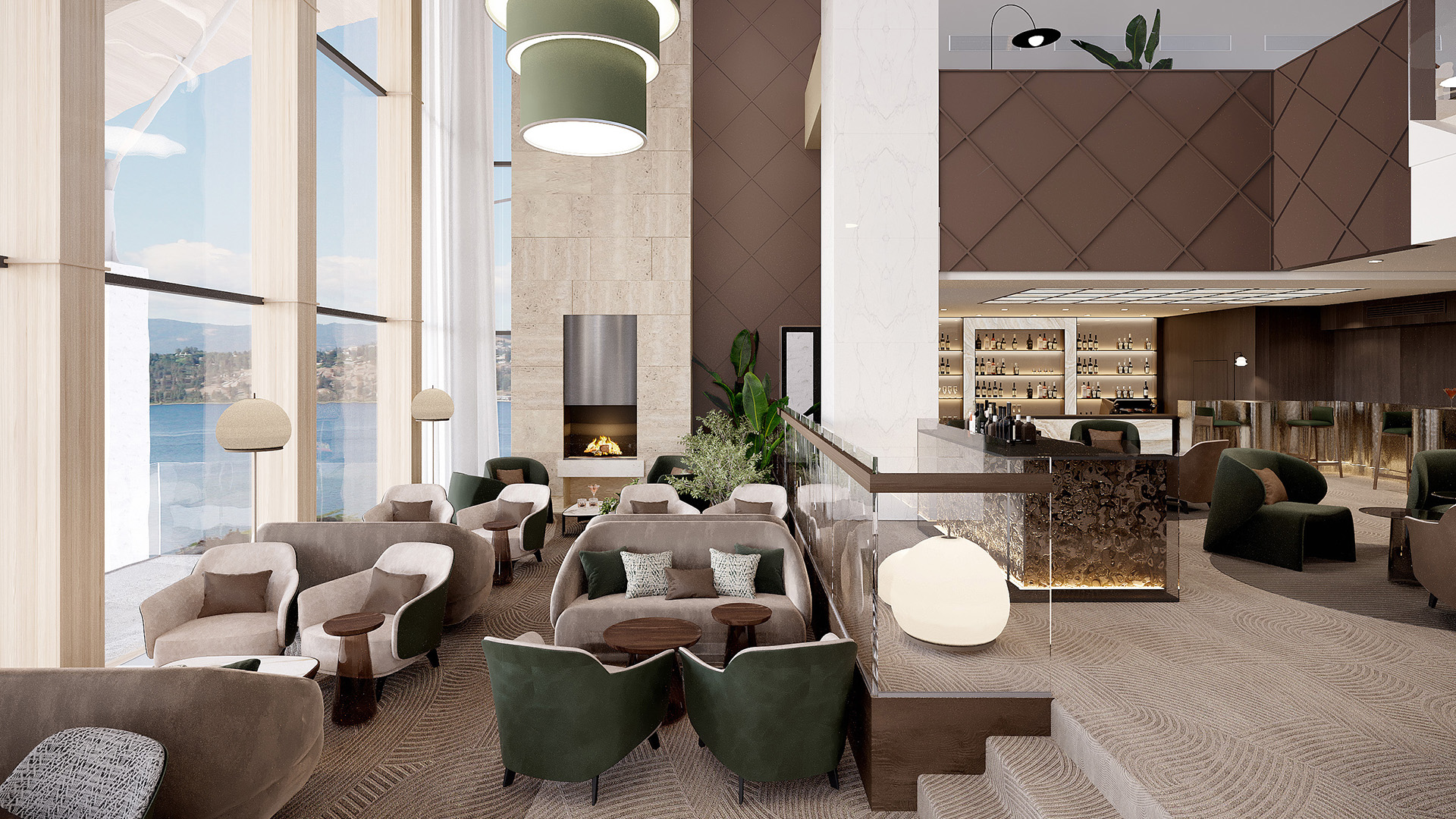 Europe, Croatia, Hotel Monte Mulini, Lobby