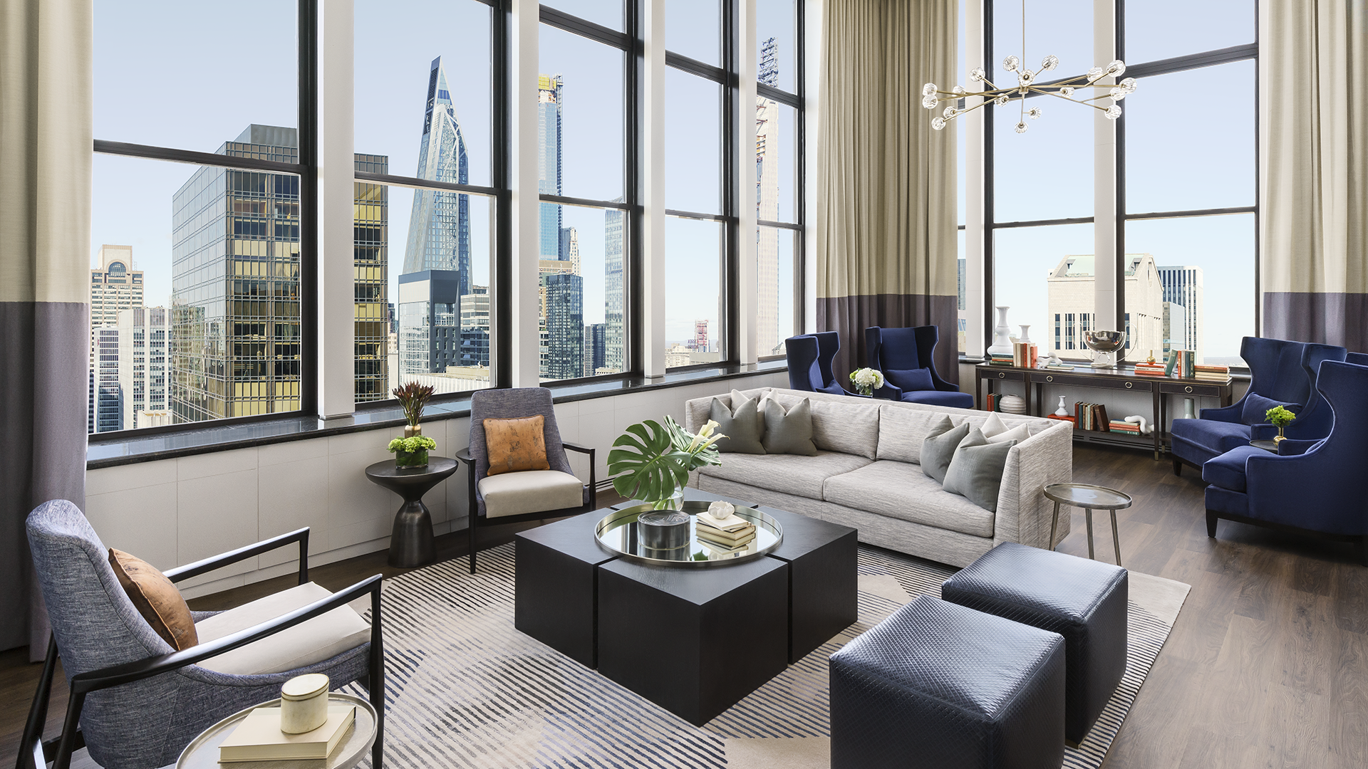  North America & Canada, New York, Lotte New York Palace, Penthouse Living Room