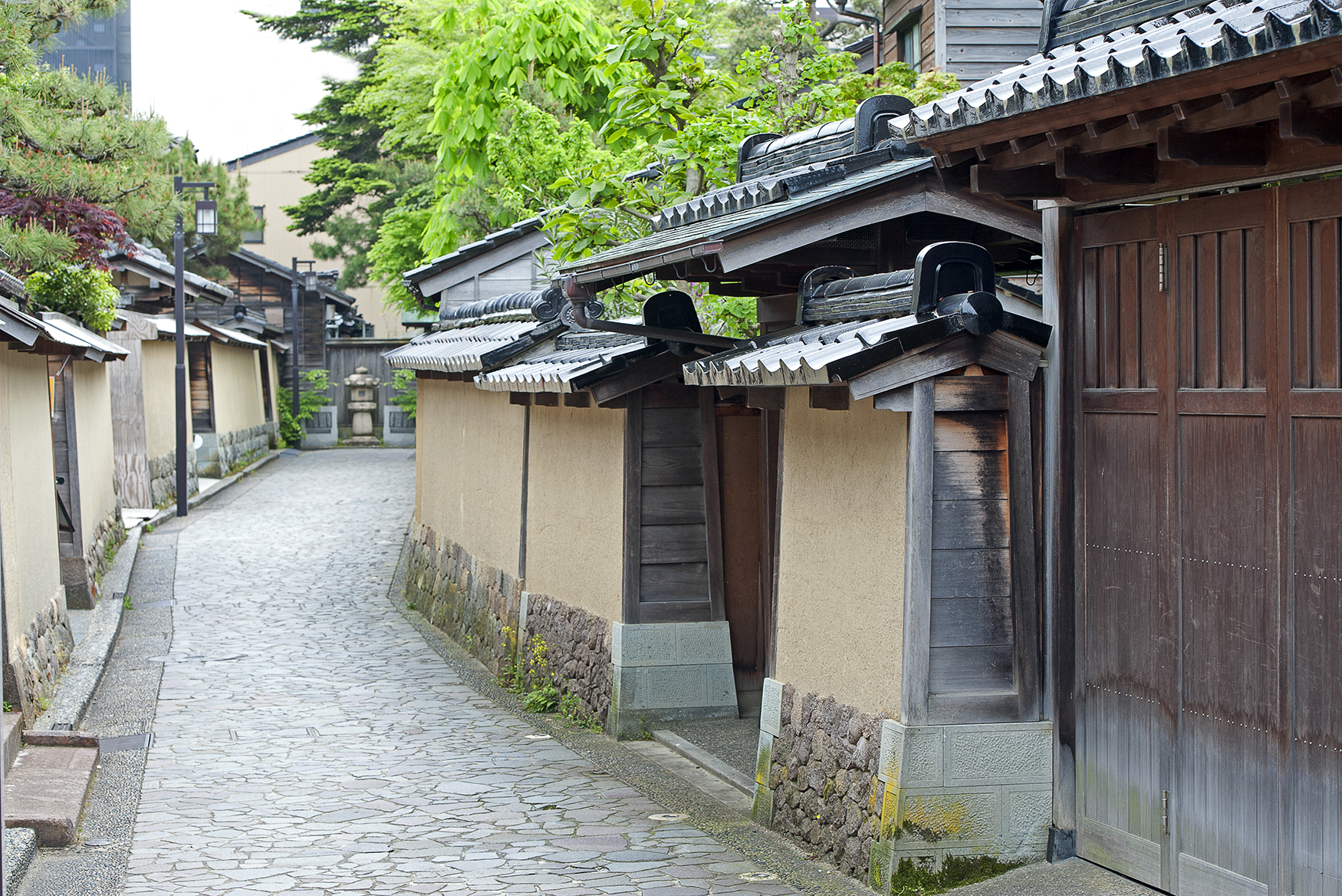Asia, Japan, street in Nagamachi