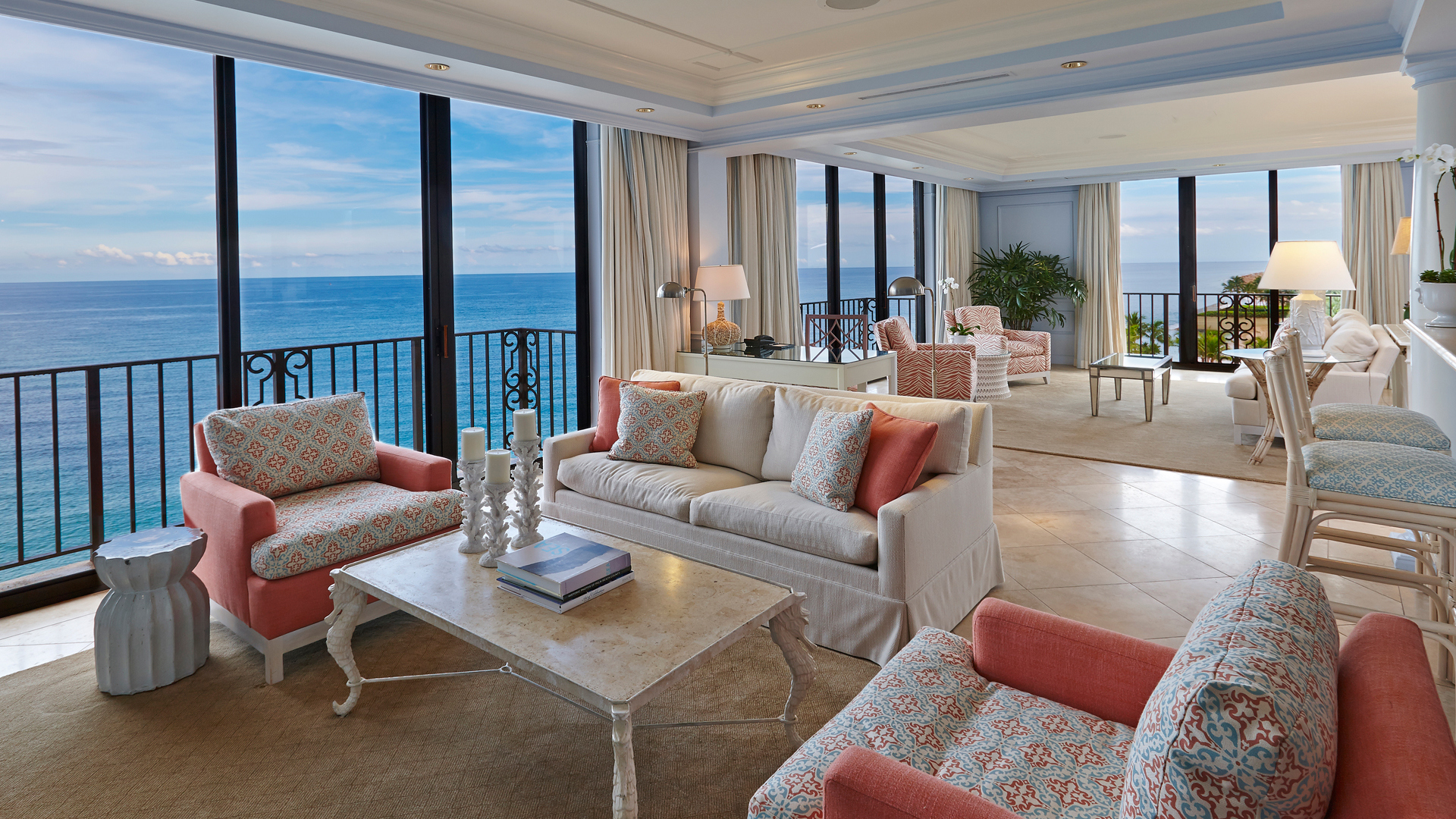  North America, Florida, Palm Beach, The Breakers, Imperial Suite Living Room