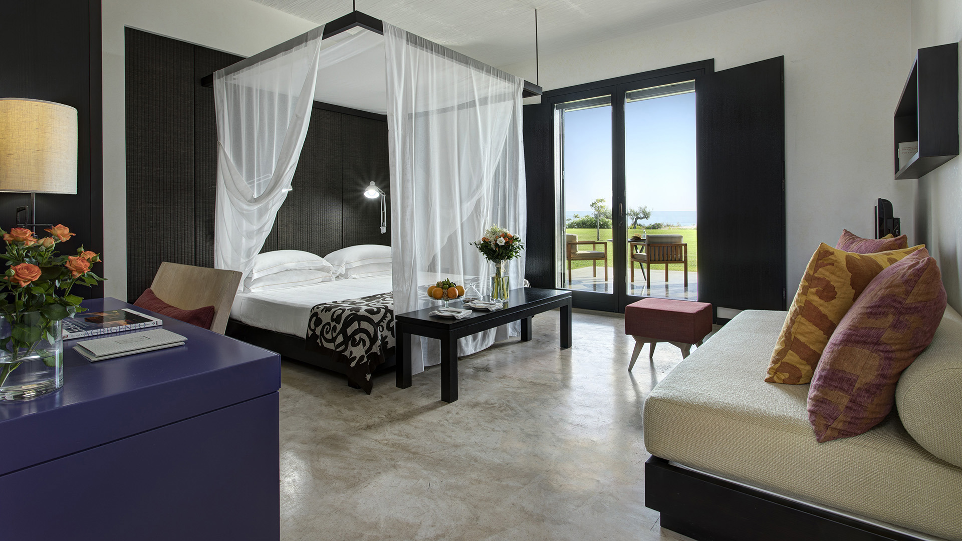 Europe, Italy, Sicily, Verdura Resort - A Rocco Forte Hotel, Superior Deluxe sea view