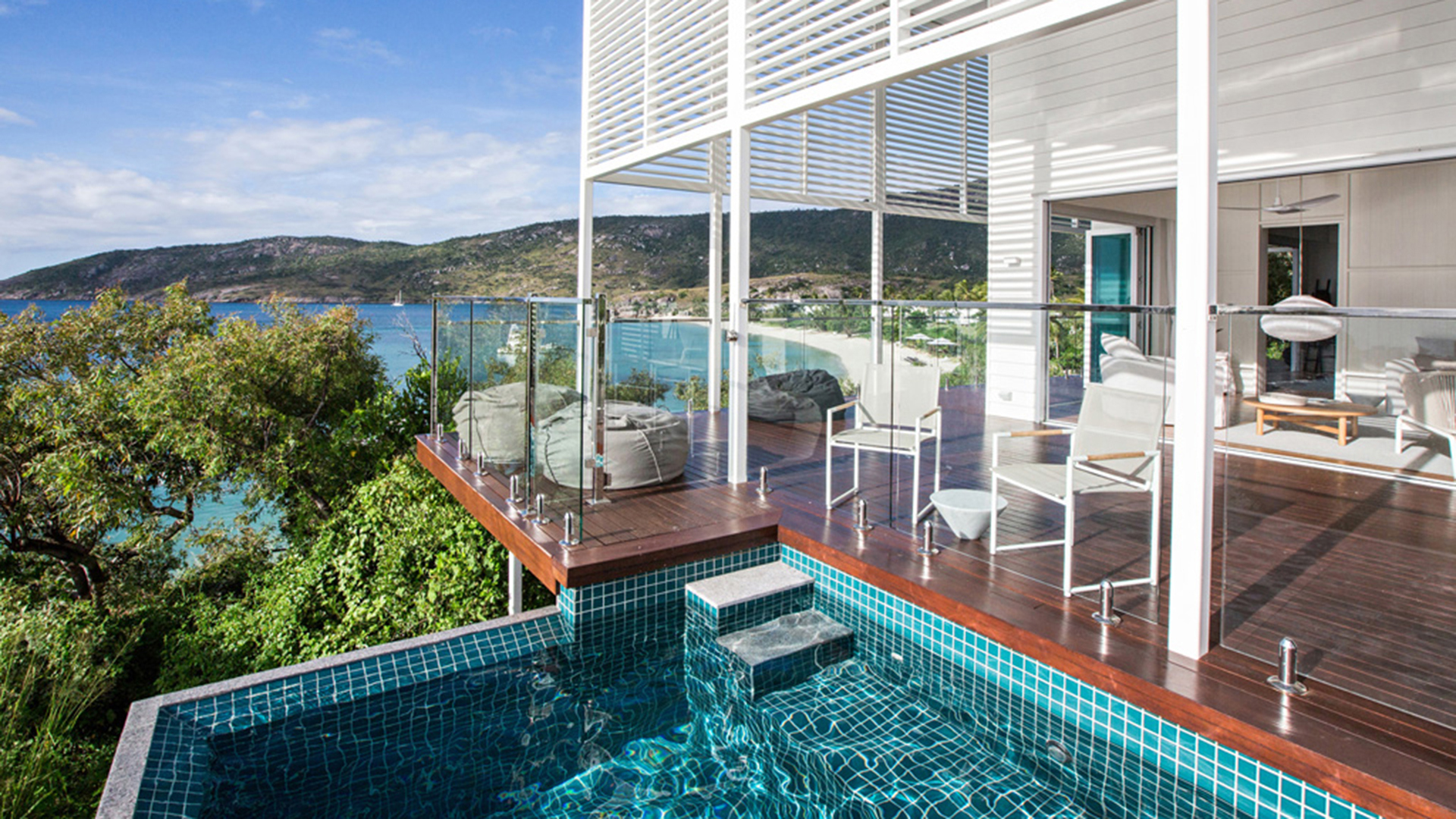  Indian Subcontinent, Far East & Australasia, Australia, Lizard Island, Private Plunge Pool at the Pavillion