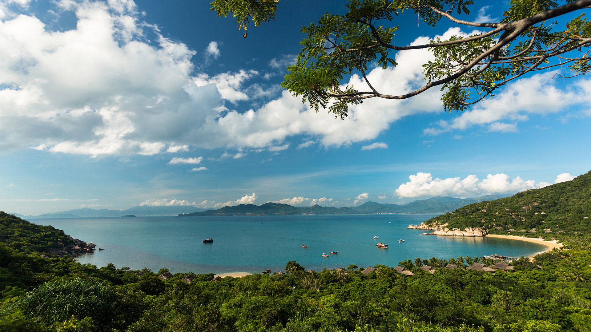  Worldwide, Vietnam, Six Senses Ninh Van Bay, Aerial view