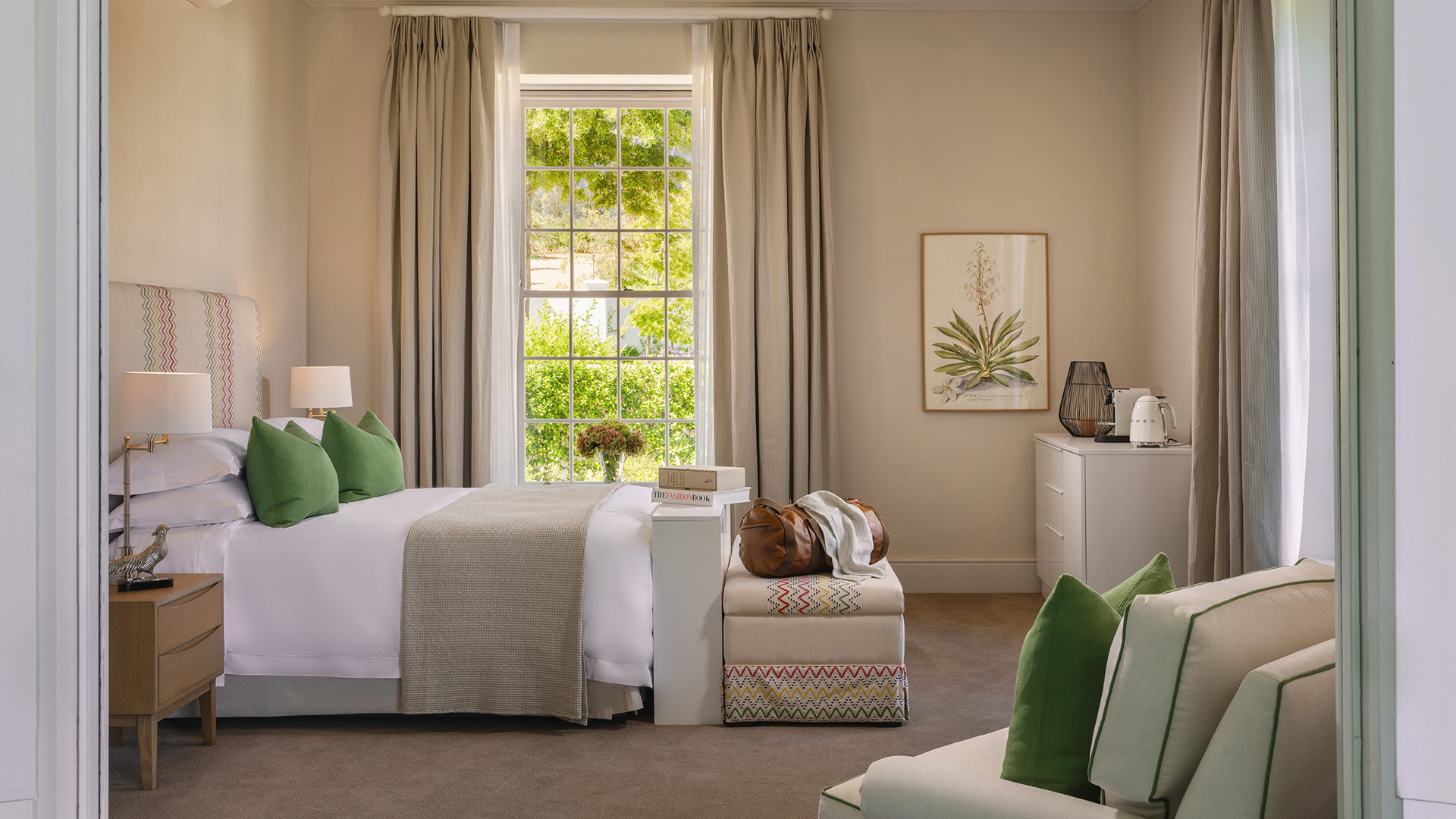  Africa, South Africa, Paarl, Brookdale Estate, Bedroom Suite Bathroom View