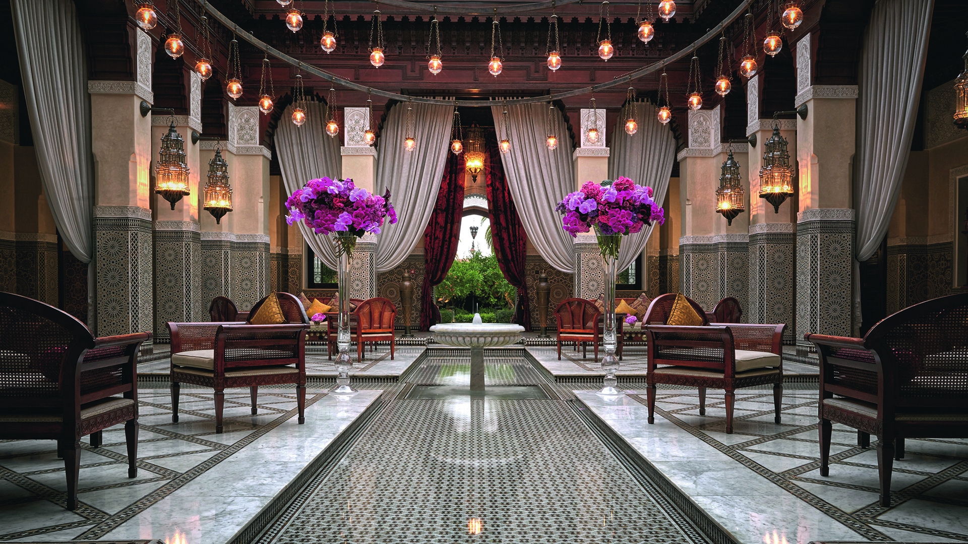 Europe & North Africa, Morocco, Royal Mansour Marrakech, Lobby