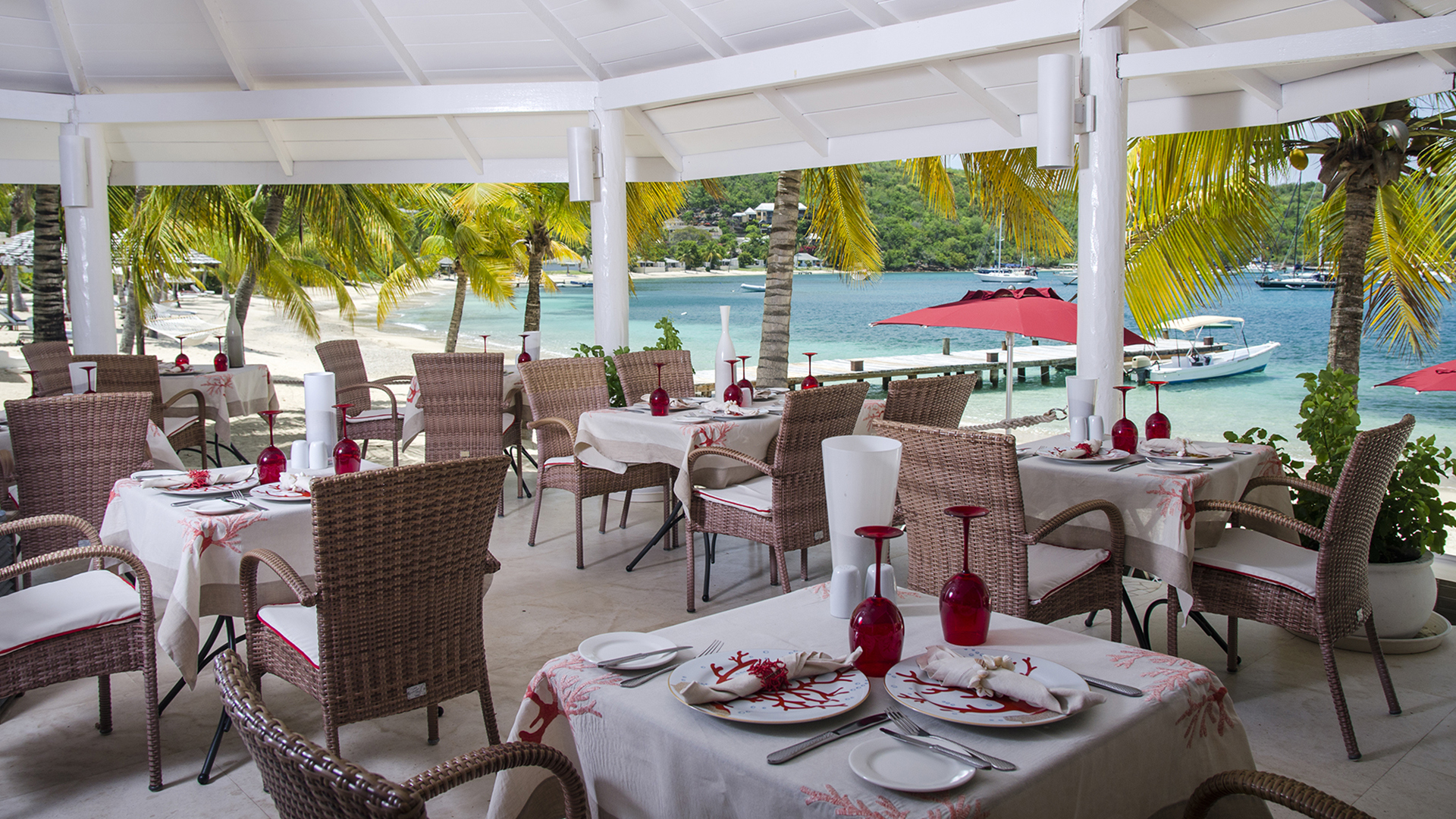 Caribbean, Bermuda & Mexico, Antigua, The Inn, Reef Restaurant