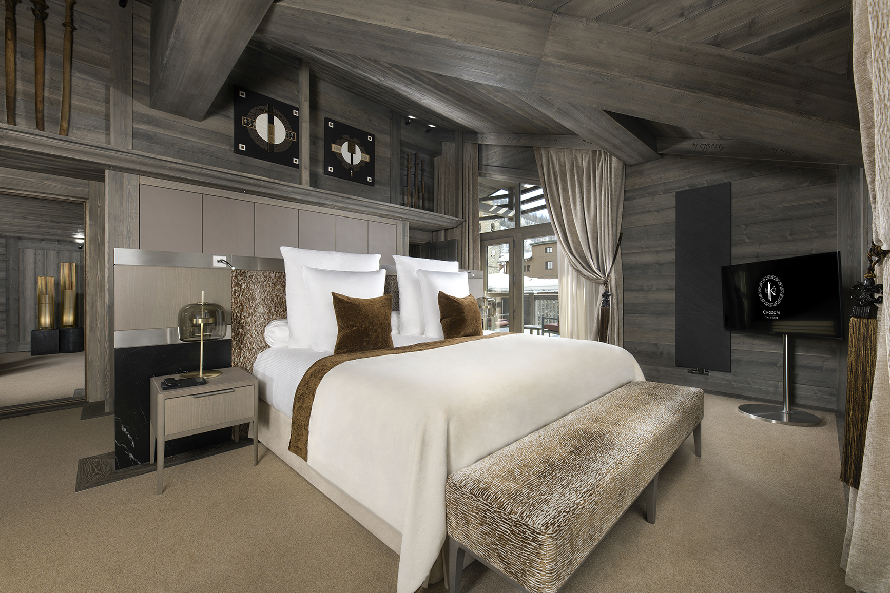 Ski & Snow, Europe, France, Val d'Isere, K2 Chogori, suite bedroom 