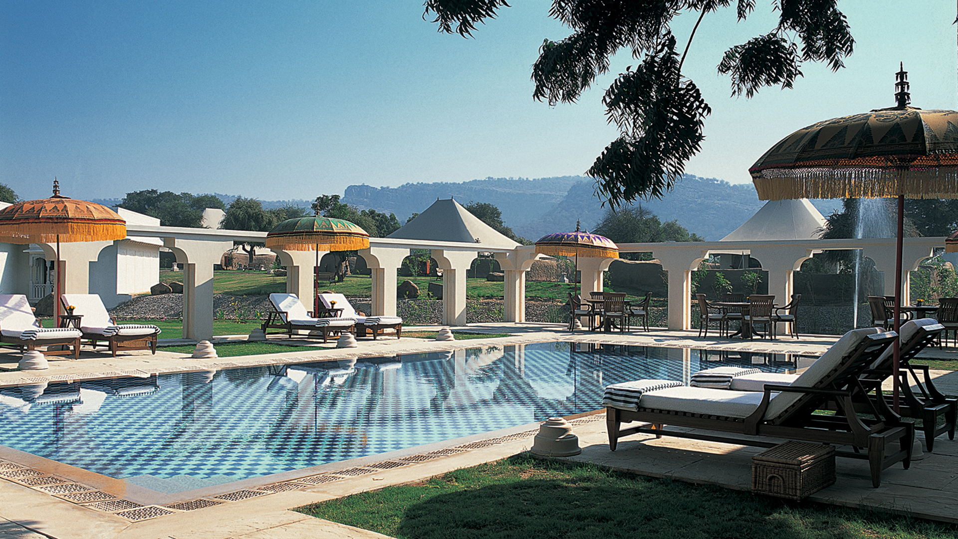  Worldwide, India, Oberoi vanyavilas, Swimmingpool